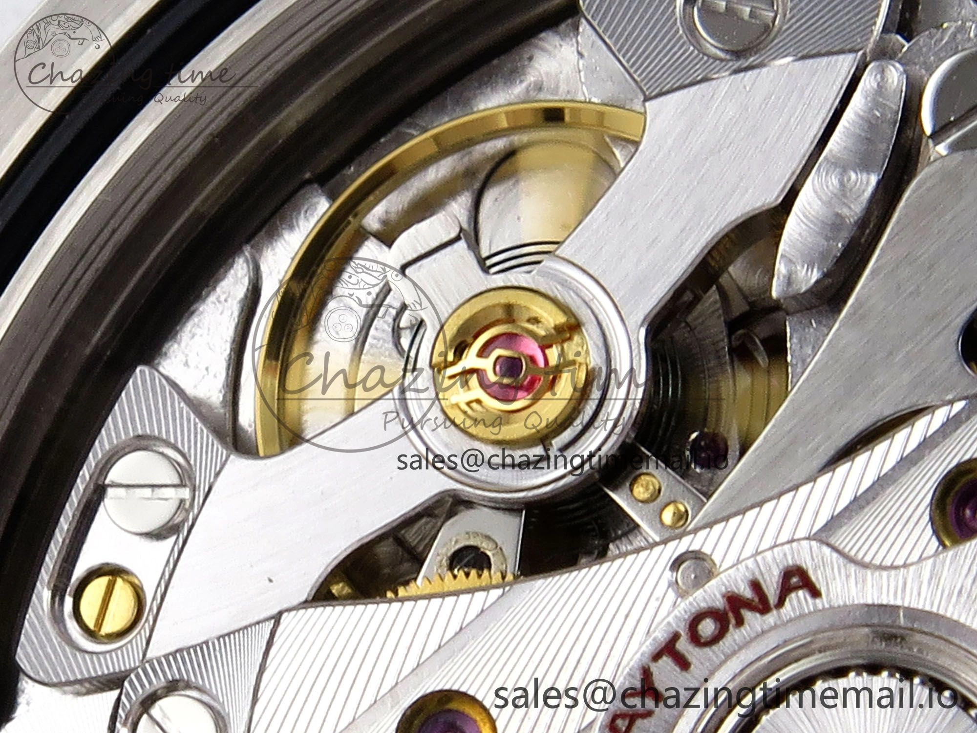 Daytona 126500 ZF 1:1 Best Edition 904L Steel Black Dial on SS Braclet SH4131