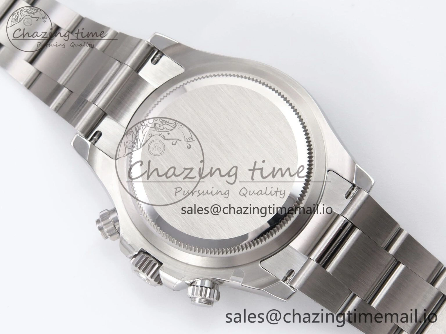 Daytona 126500 ZF 1:1 Best Edition 904L Steel White Dial on SS Braclet SH4131