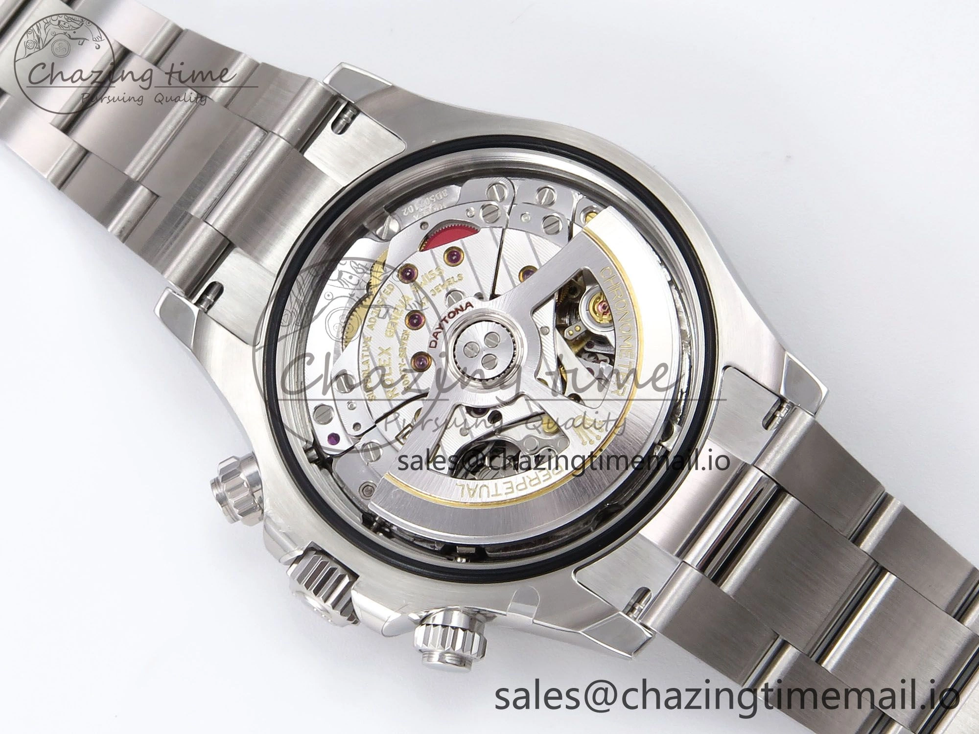 Daytona 126500 ZF 1:1 Best Edition 904L Steel White Dial on SS Braclet SH4131