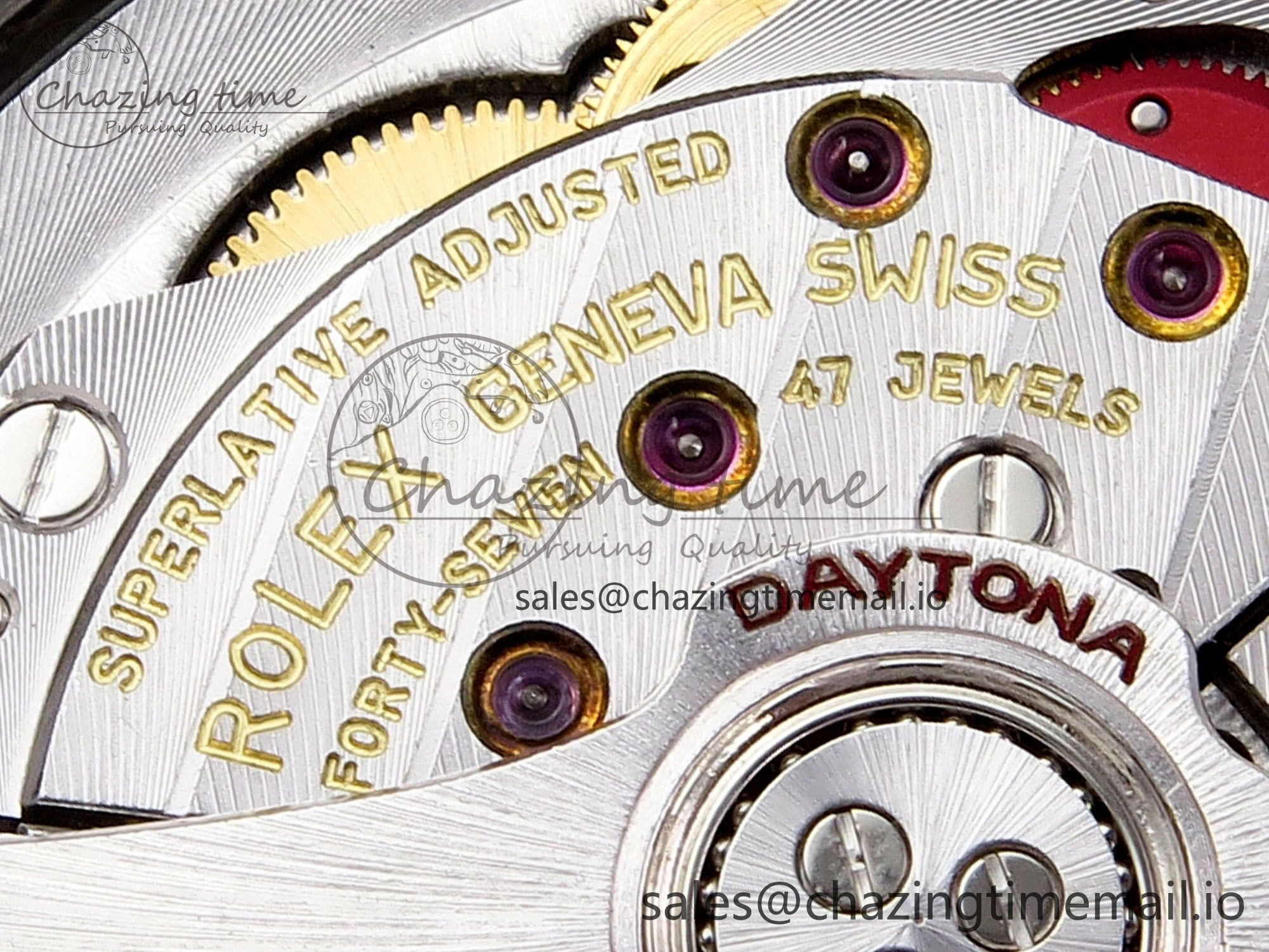 Daytona 126500 ZF 1:1 Best Edition 904L Steel White Dial on SS Braclet SH4131