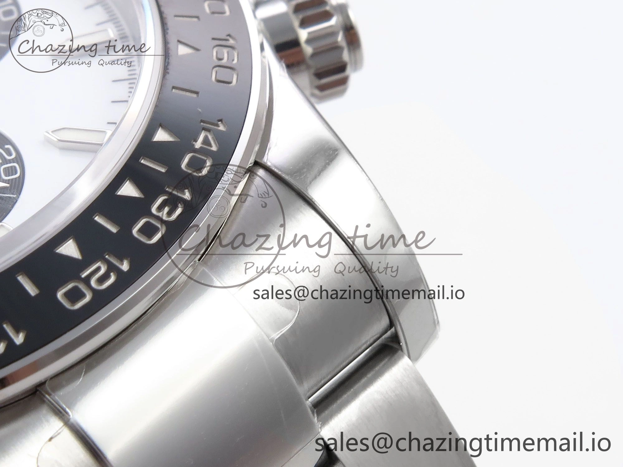 Daytona 126500 ZF 1:1 Best Edition 904L Steel White Dial on SS Braclet SH4131