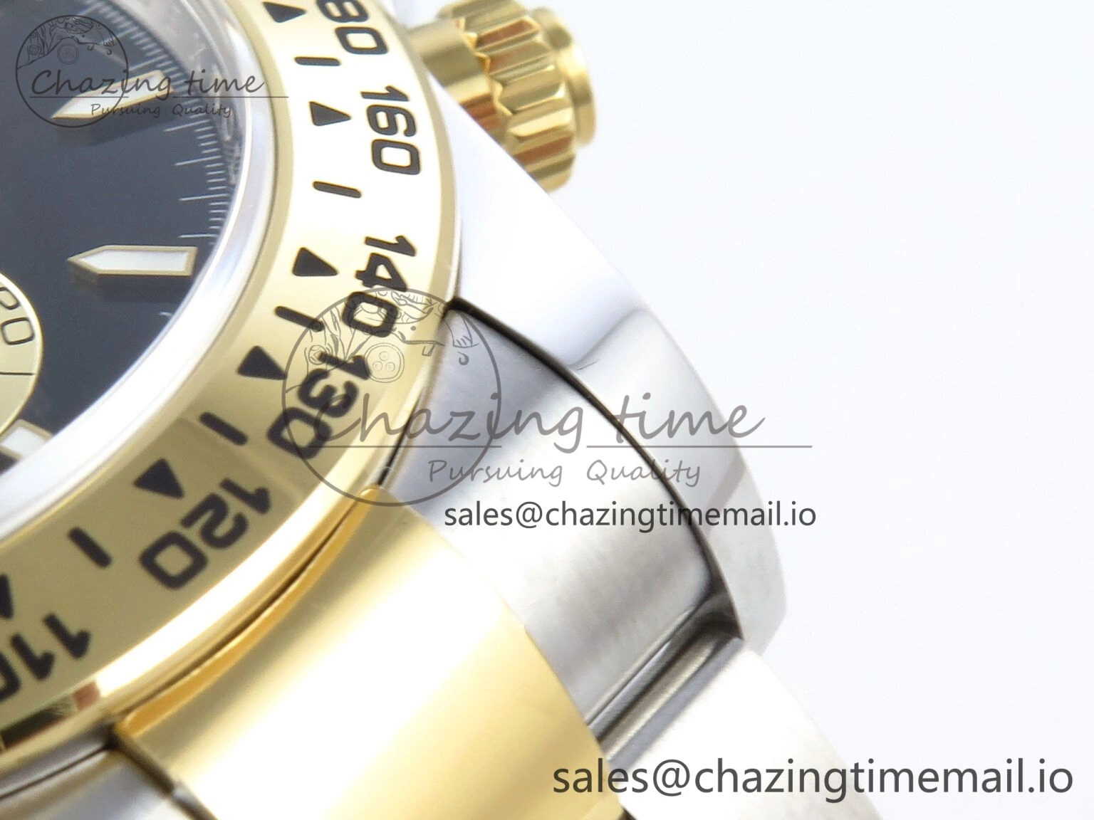 Daytona 126503 APSF 1:1 Best Edition Black Dial on SS YG Braclet SH4131
