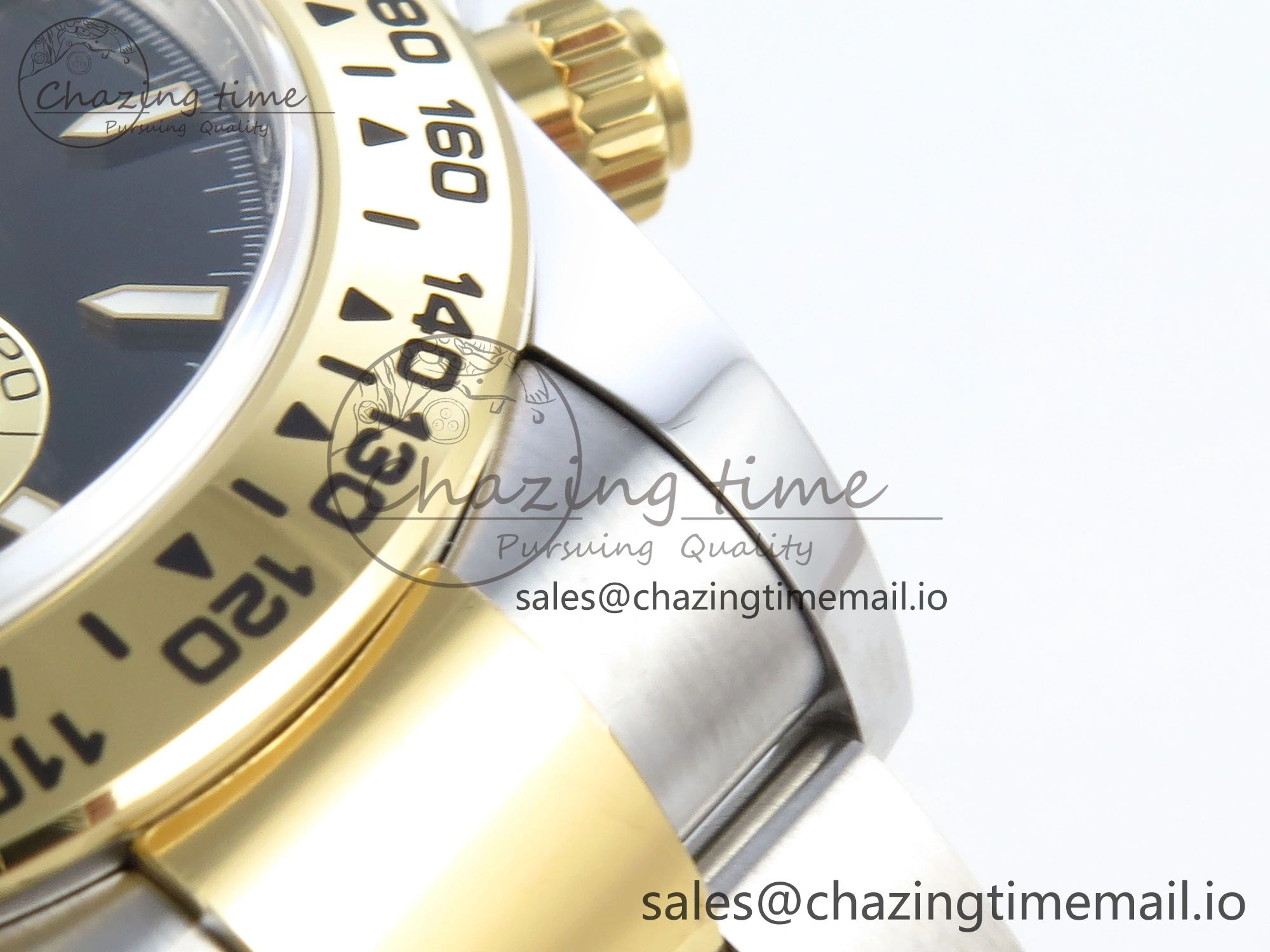 Daytona 126503 APSF 1:1 Best Edition Black Dial on SS YG Braclet SH4131