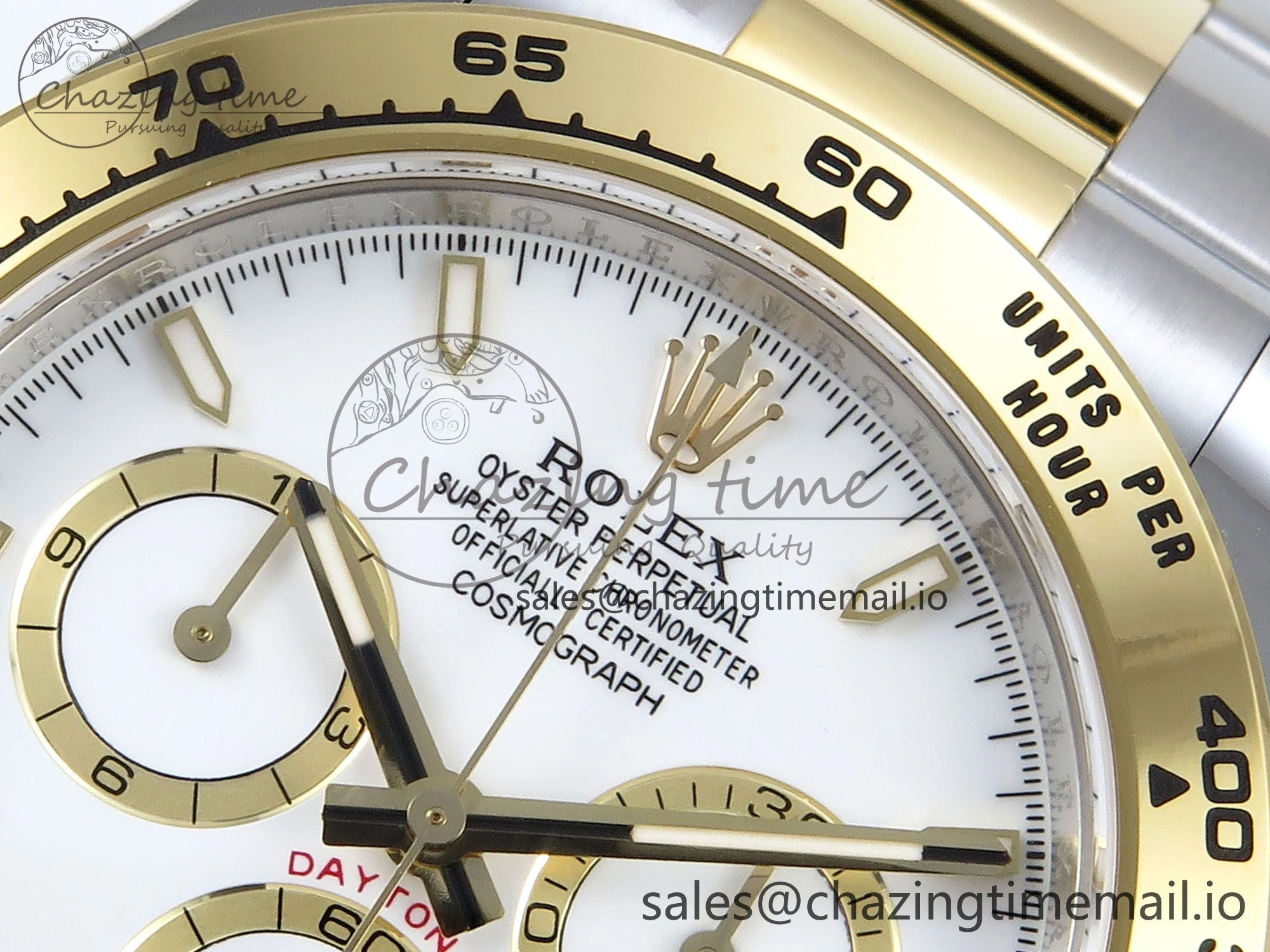 Daytona 126503 APSF 1:1 Best Edition White Dial on SS YG Braclet SH4131