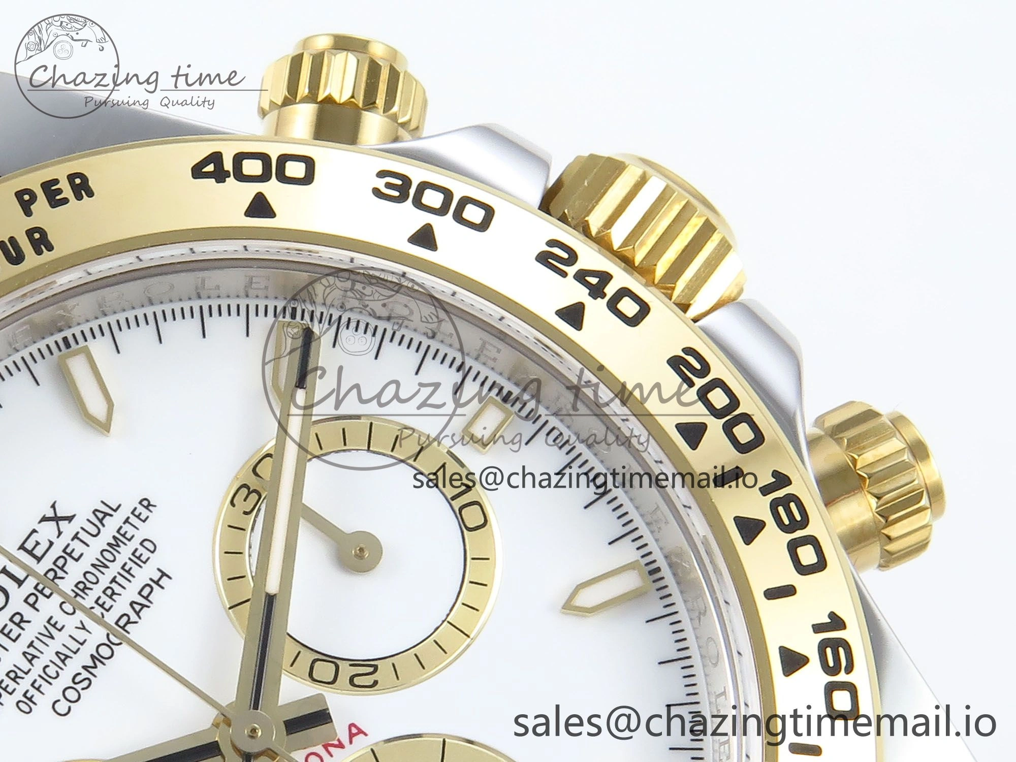 Daytona 126503 APSF 1:1 Best Edition White Dial on SS YG Braclet SH4131