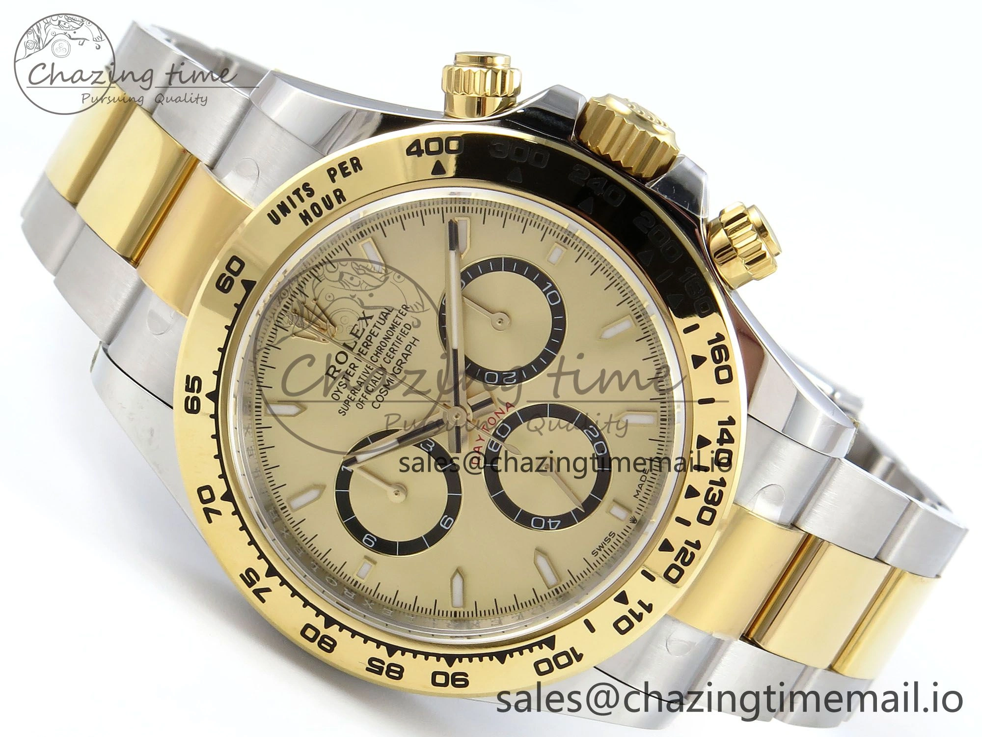 Daytona 126503 APSF 1:1 Best Edition YG Dial on SS YG Braclet SH4131