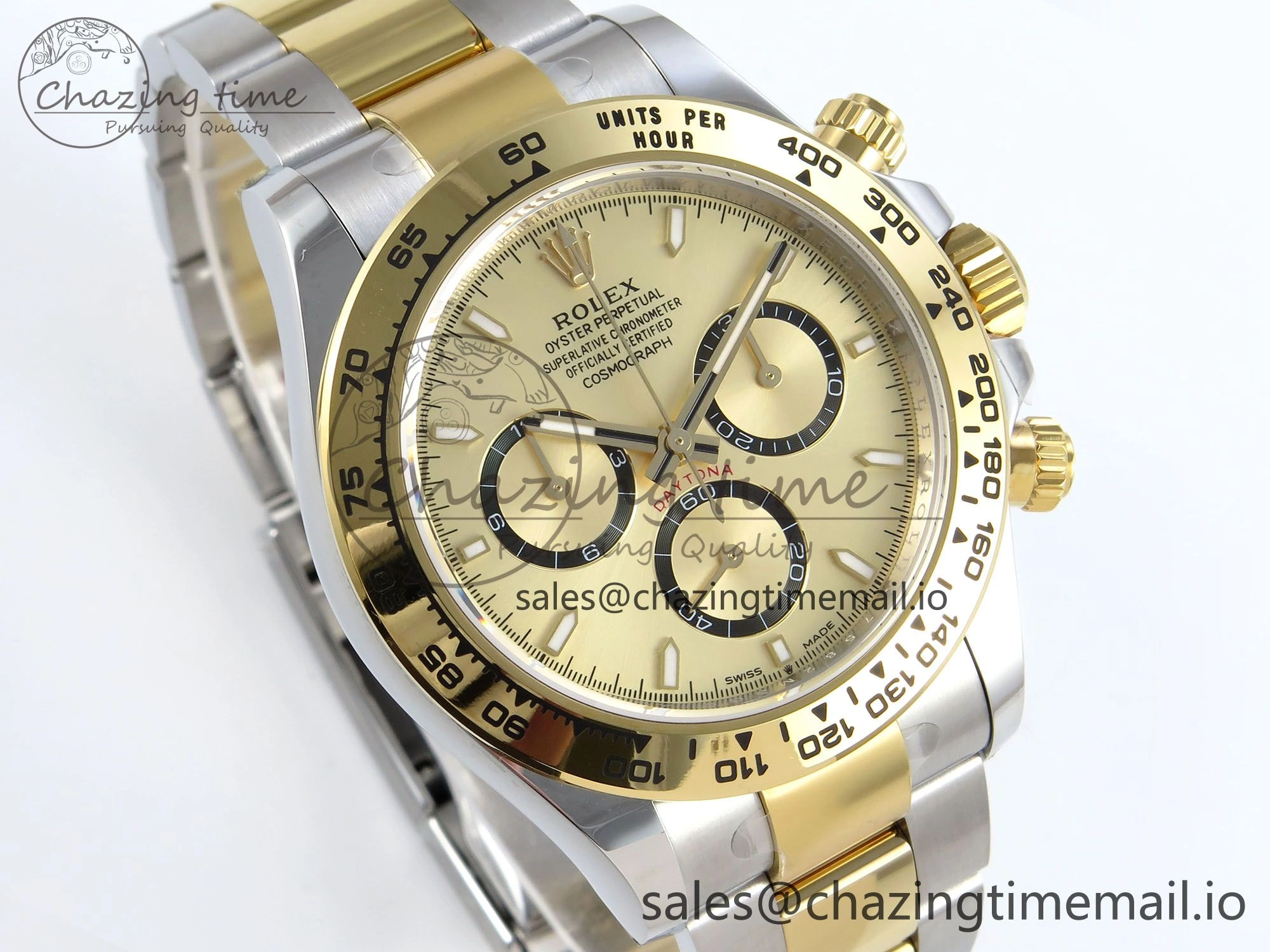 Daytona 126503 APSF 1:1 Best Edition YG Dial on SS YG Braclet SH4131