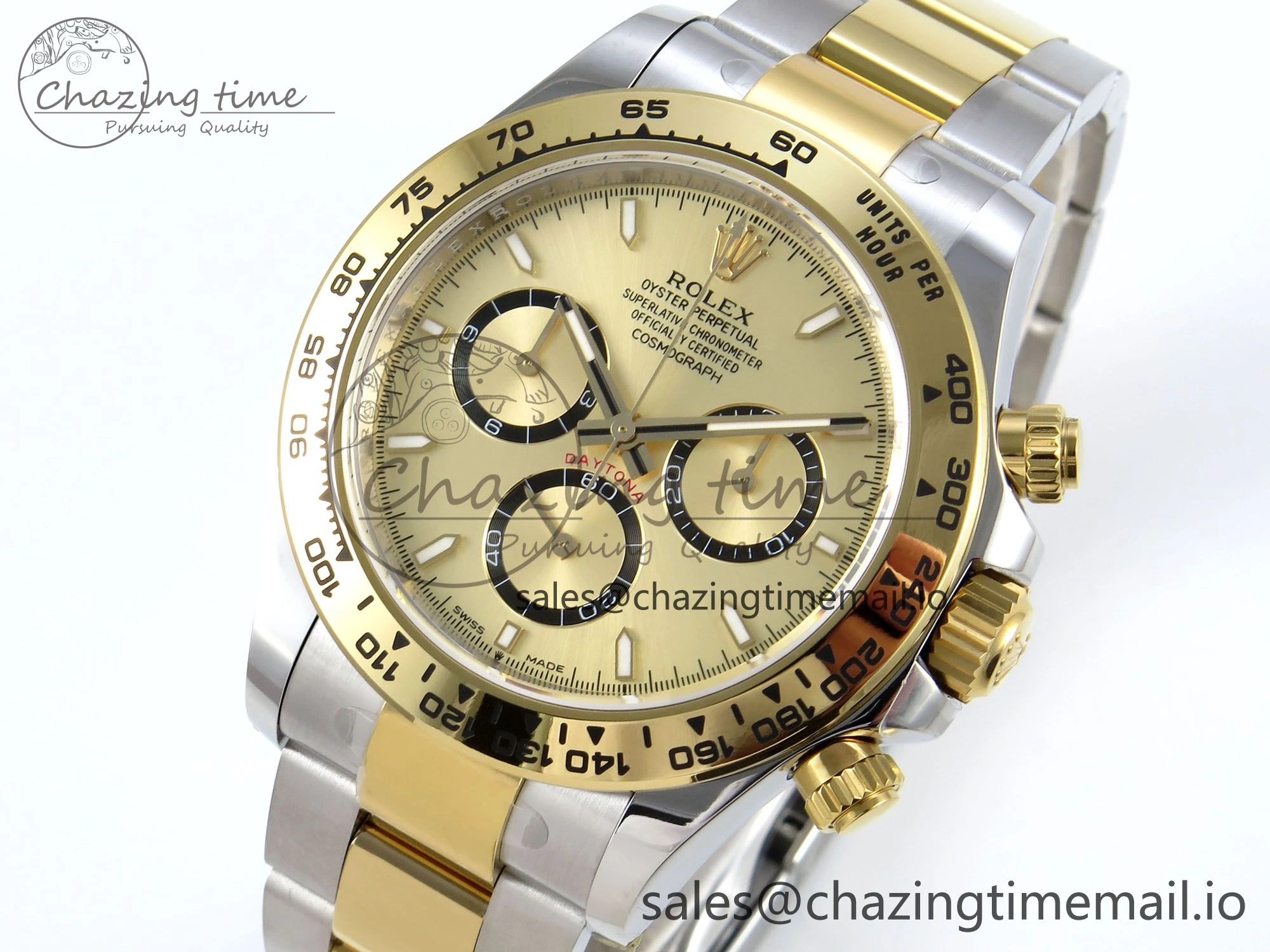 Daytona 126503 APSF 1:1 Best Edition YG Dial on SS YG Braclet SH4131