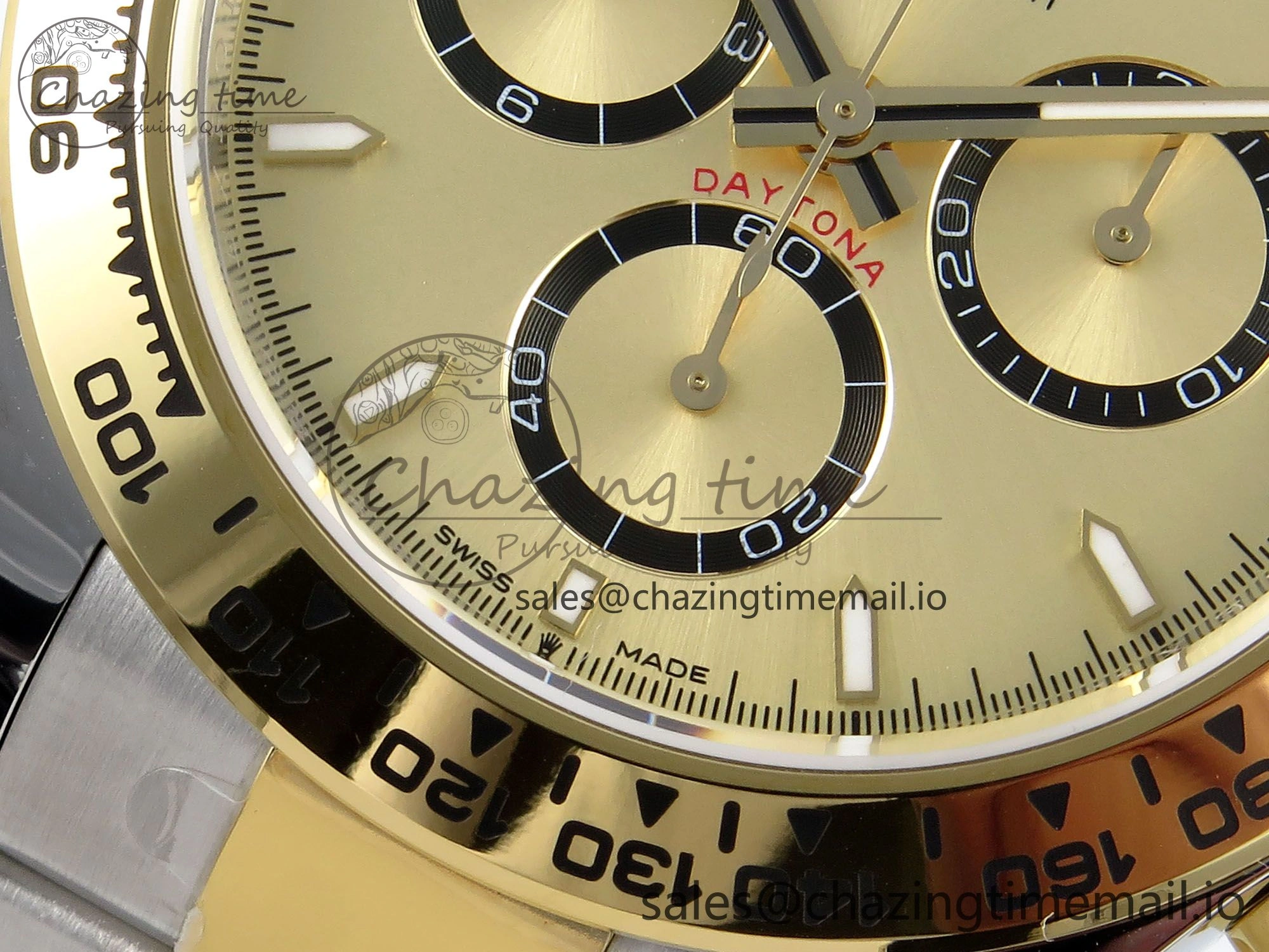 Daytona 126503 APSF 1:1 Best Edition YG Dial on SS YG Braclet SH4131