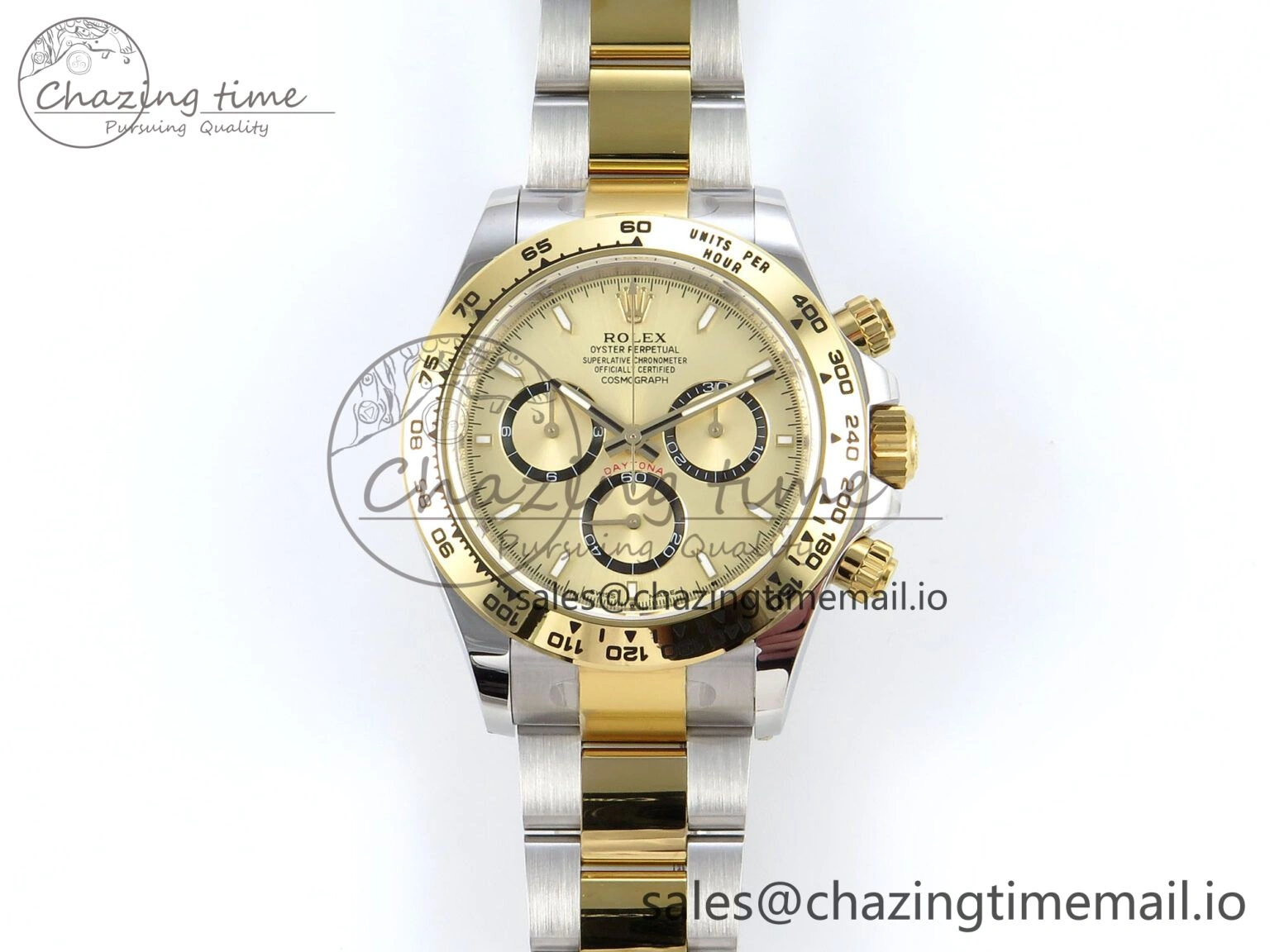 Daytona 126503 APSF 1:1 Best Edition YG Dial on SS YG Braclet SH4131