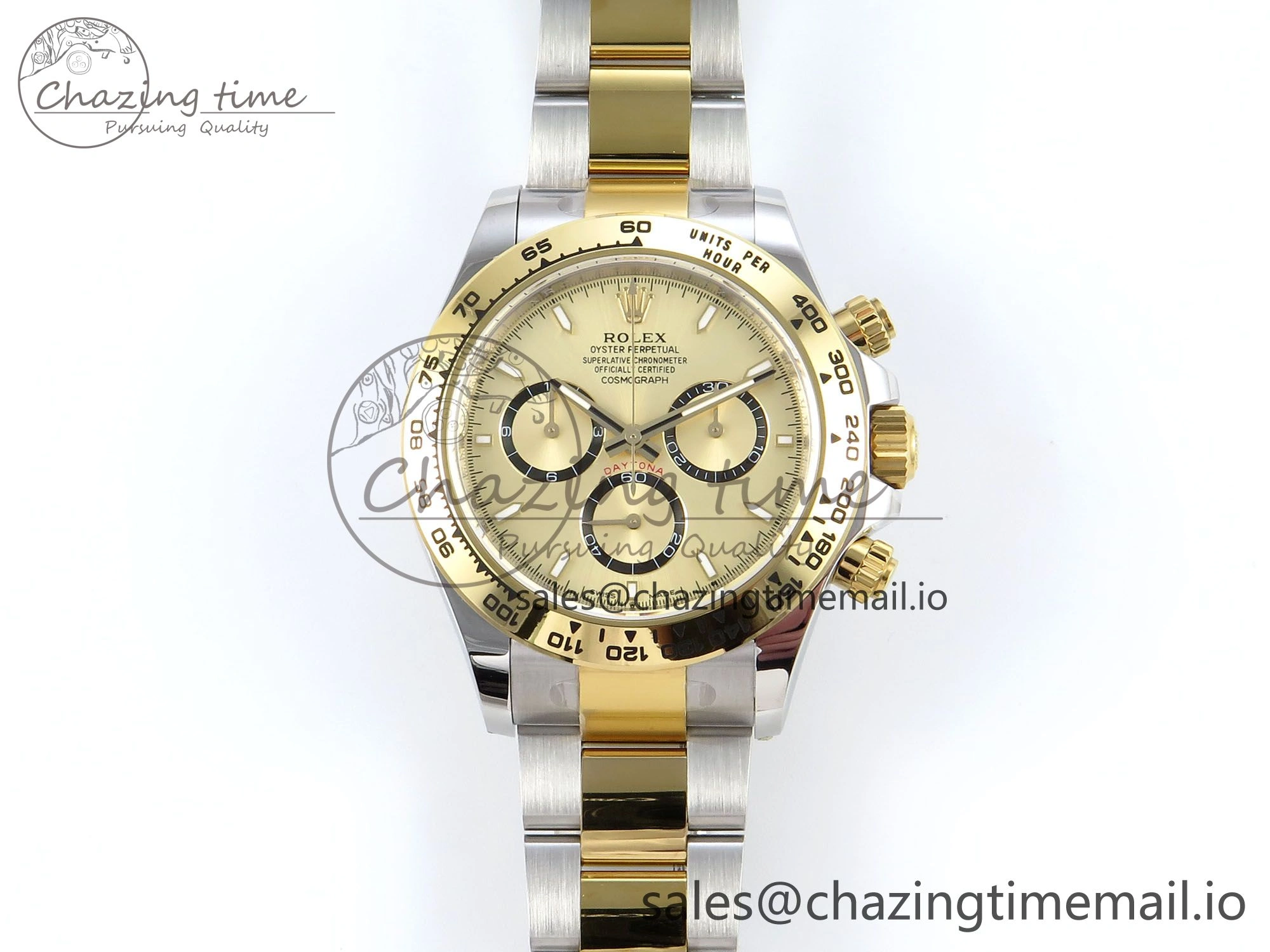 Daytona 126503 APSF 1:1 Best Edition YG Dial on SS YG Braclet SH4131