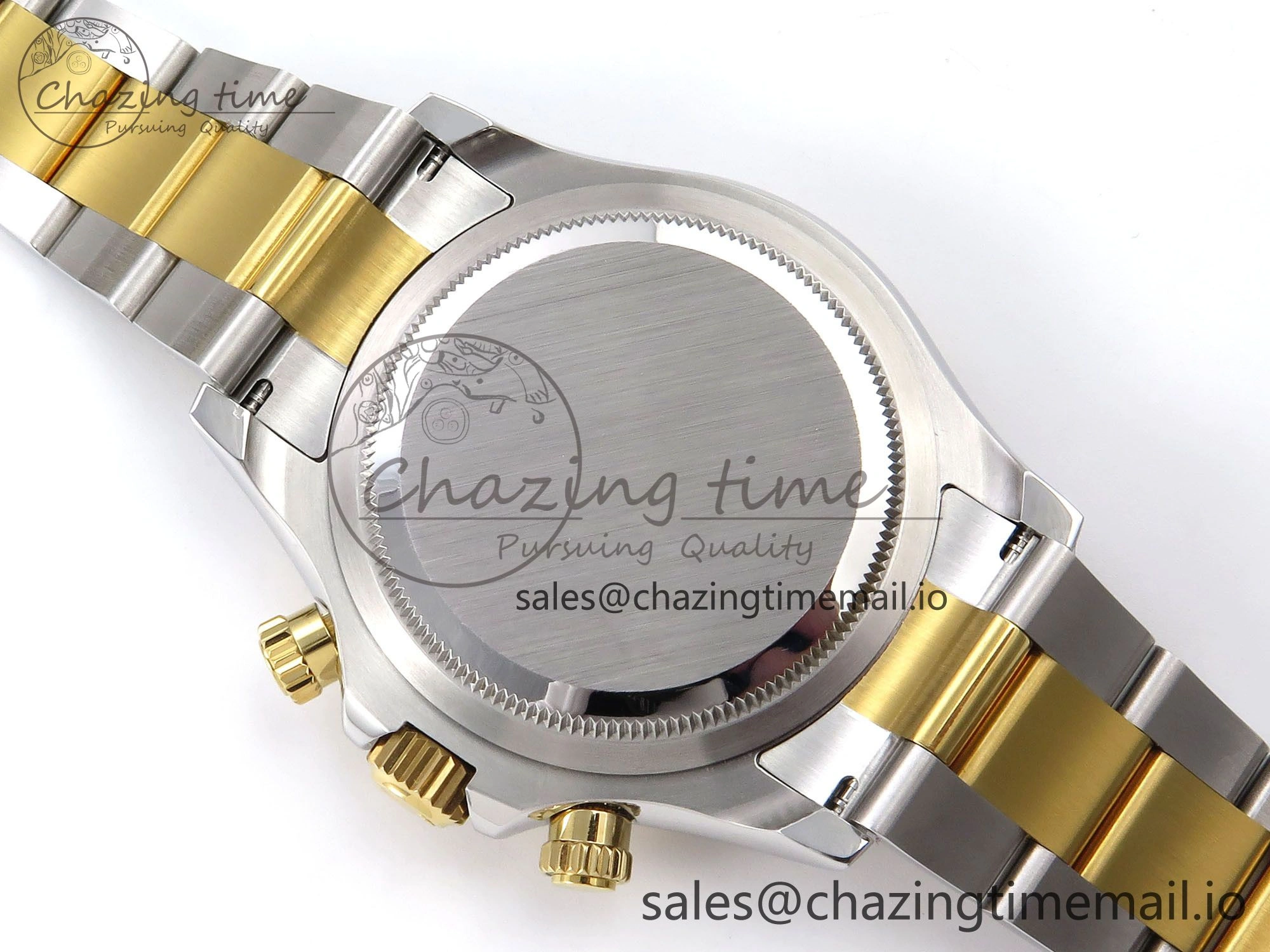 Daytona 126503 QF 1:1 Best Edition Black Dial on SS YG Braclet SH4131 V5