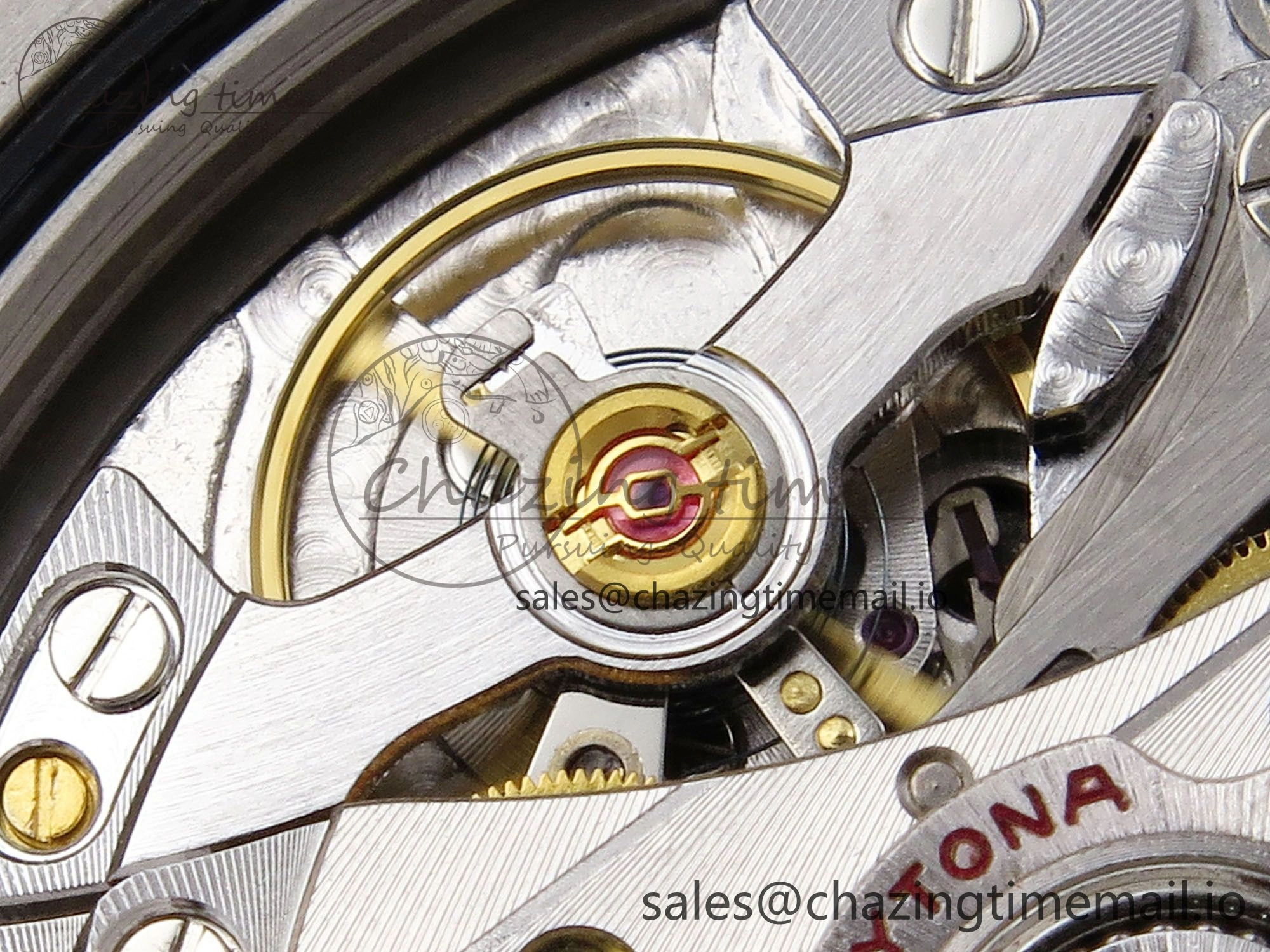 Daytona 126503 QF 1:1 Best Edition Black Dial on SS YG Braclet SH4131 V5