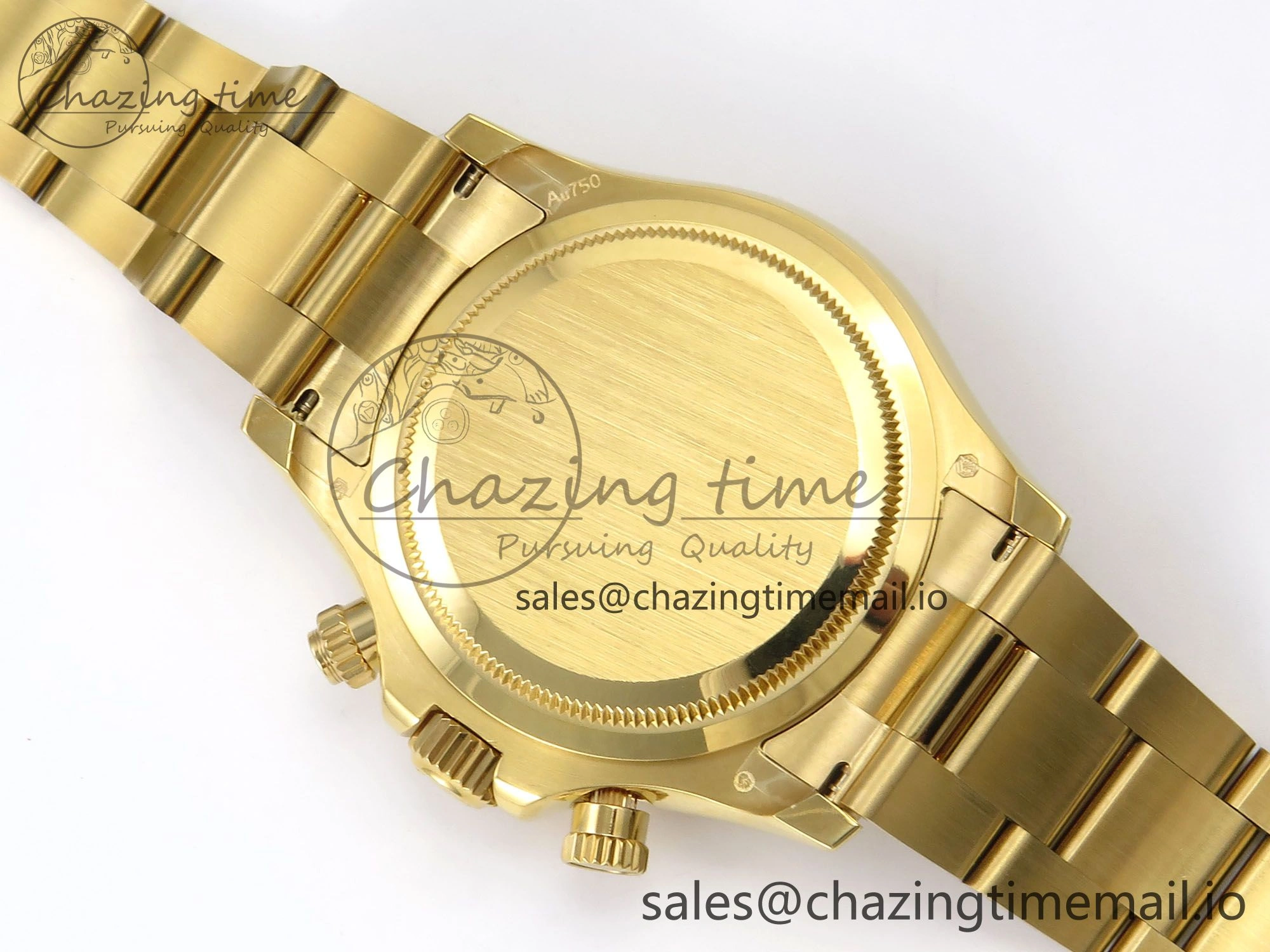 Daytona 126503 QF 1:1 Best Edition Black YG Dial on SS YG Bracelet SH4131 V6 (Gain Weight）
