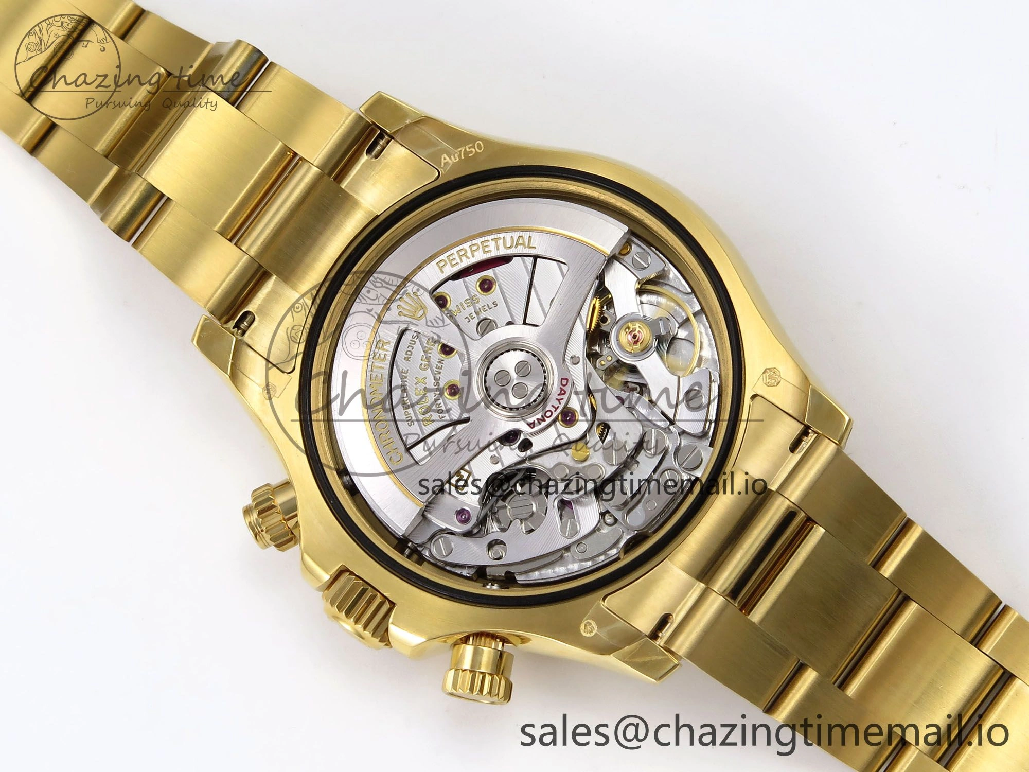 Daytona 126503 QF 1:1 Best Edition Black YG Dial on SS YG Bracelet SH4131 V6 (Gain Weight）