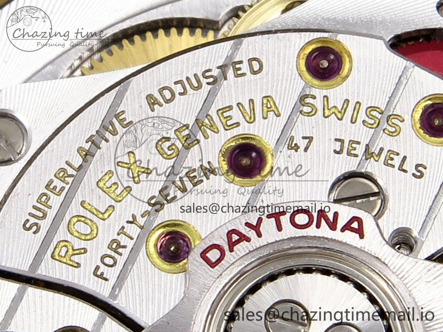 Daytona 126503 QF 1:1 Best Edition Black YG Dial on SS YG Bracelet SH4131 V6 (Gain Weight）