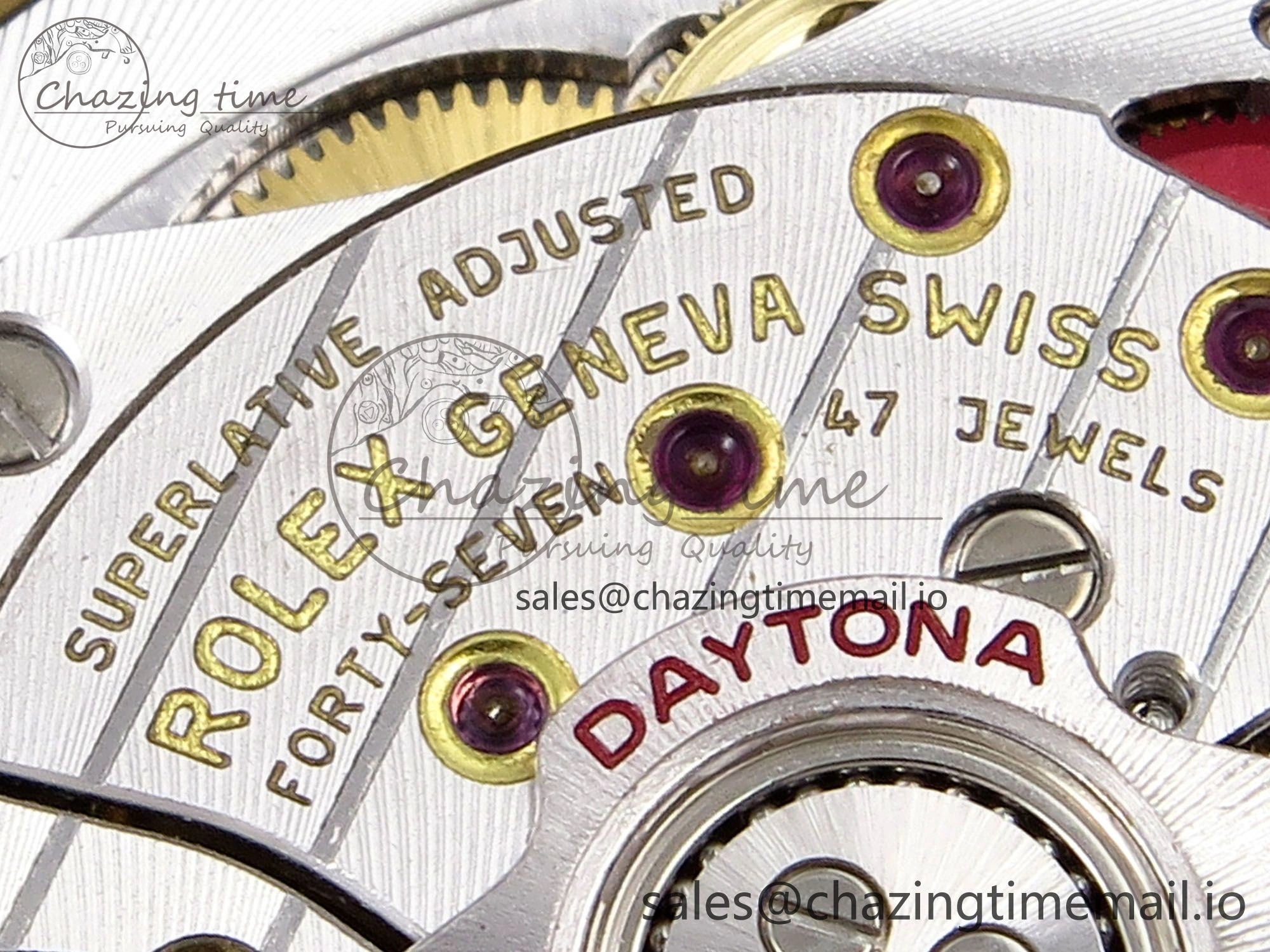 Daytona 126503 QF 1:1 Best Edition Black YG Dial on SS YG Bracelet SH4131 V6 (Gain Weight）