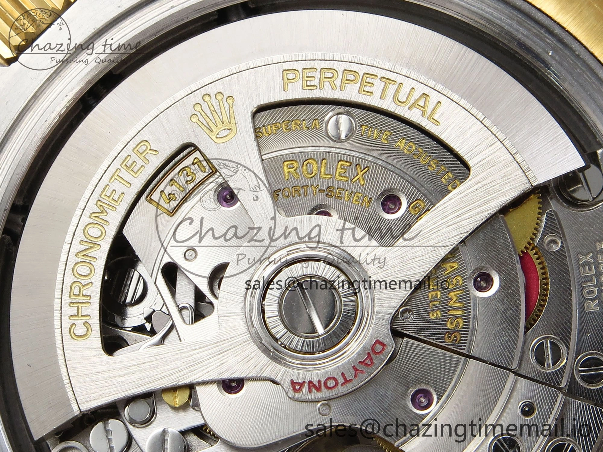 Daytona 126503 QF 1:1 Best Edition Black YG Dial on SS YG Braclet SH4131 V5