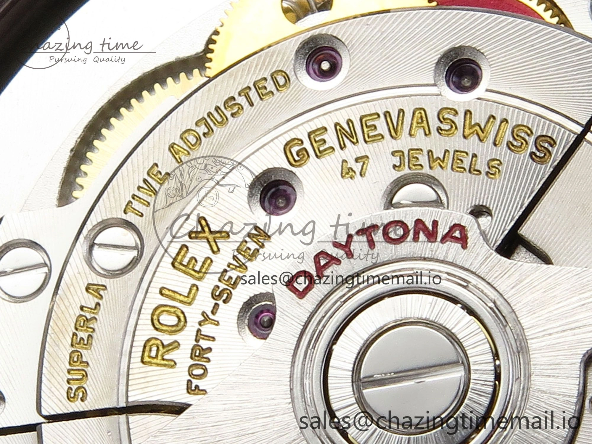 Daytona 126503 QF 1:1 Best Edition Black YG Dial on SS YG Braclet SH4131 V5