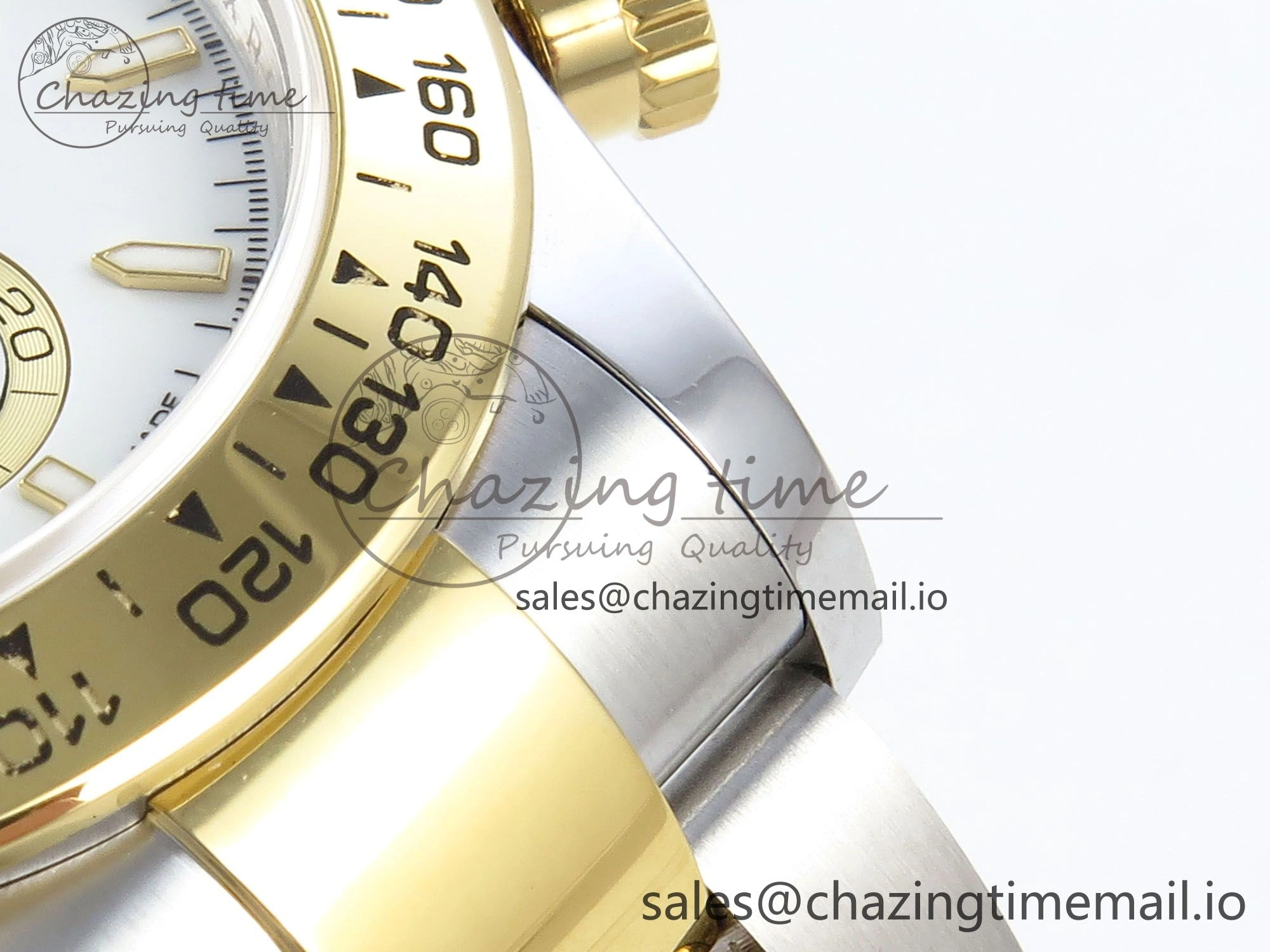 Daytona 126503 QF 1:1 Best Edition White Dial on SS YG Braclet SH4131 V5