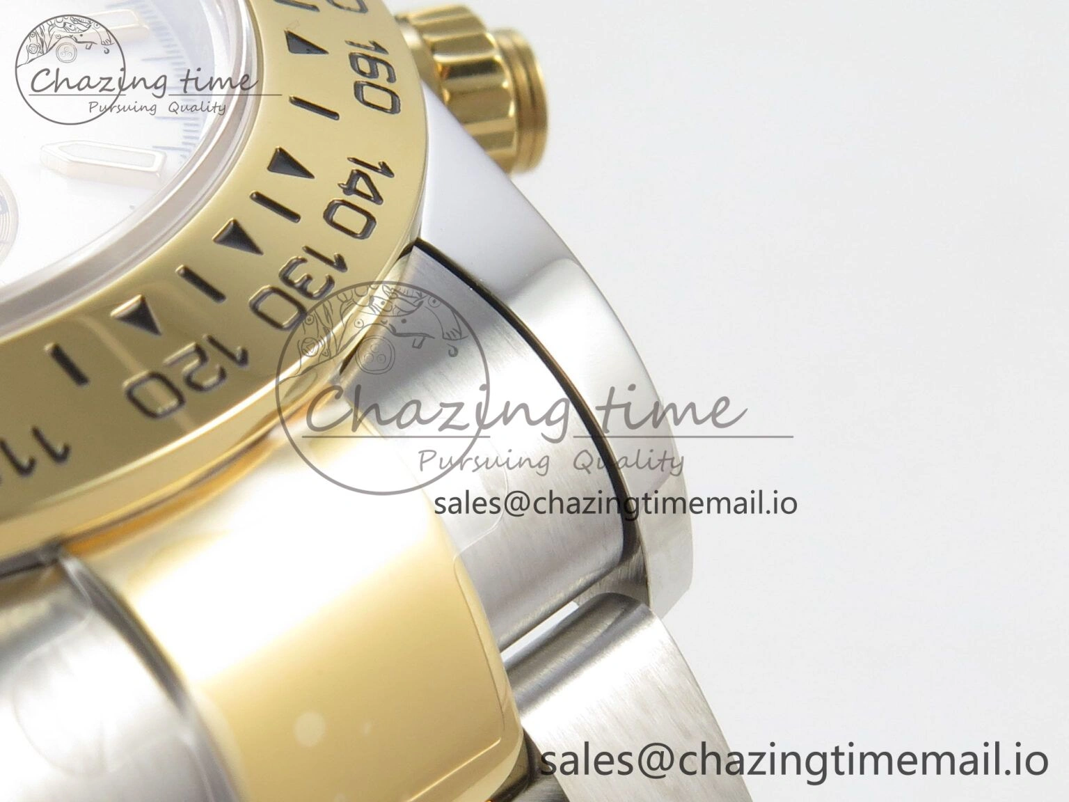 Daytona 126503 SS YG Clean 1:1 Best Edition 904L White Dial on SS YG Bracelet Super Clone DD4131