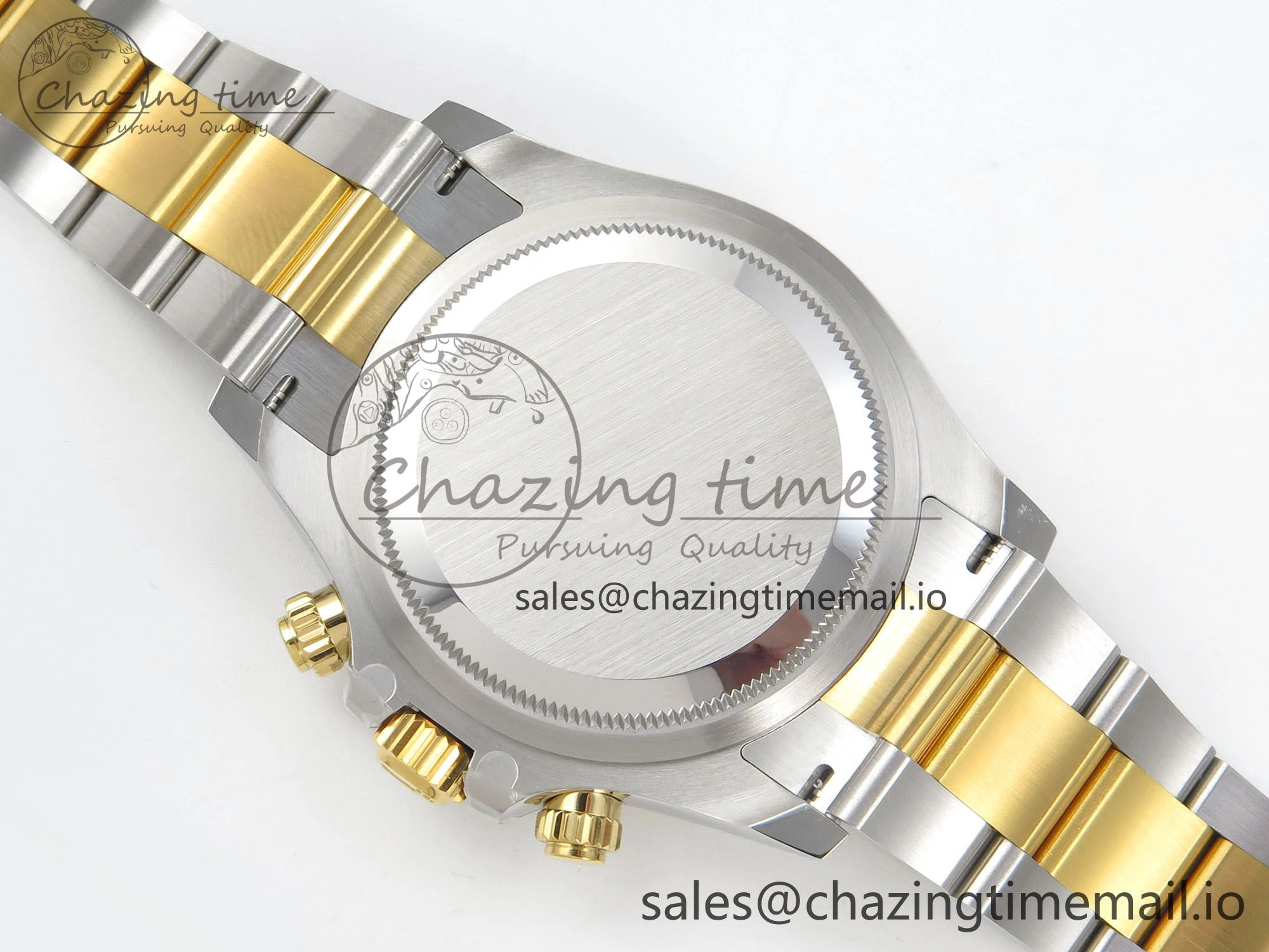 Daytona 126503 THBF 1:1 Best Edition Black YG Diamonds Dial on SS YG Bracelet SH4131