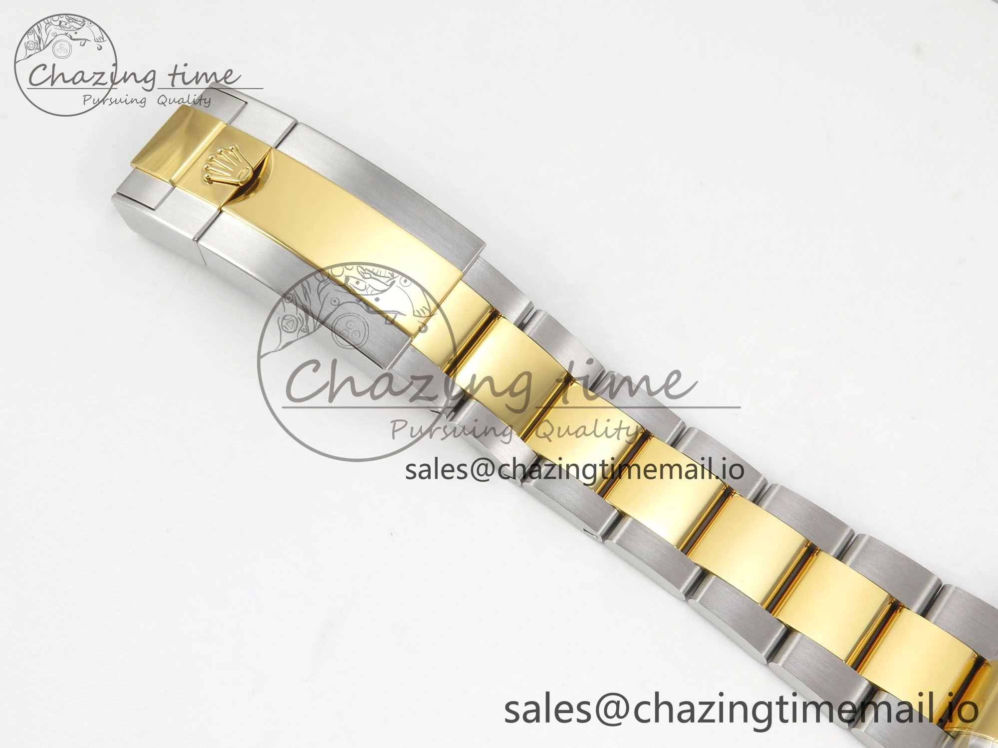Daytona 126503 THBF 1:1 Best Edition Black YG Diamonds Dial on SS YG Bracelet SH4131