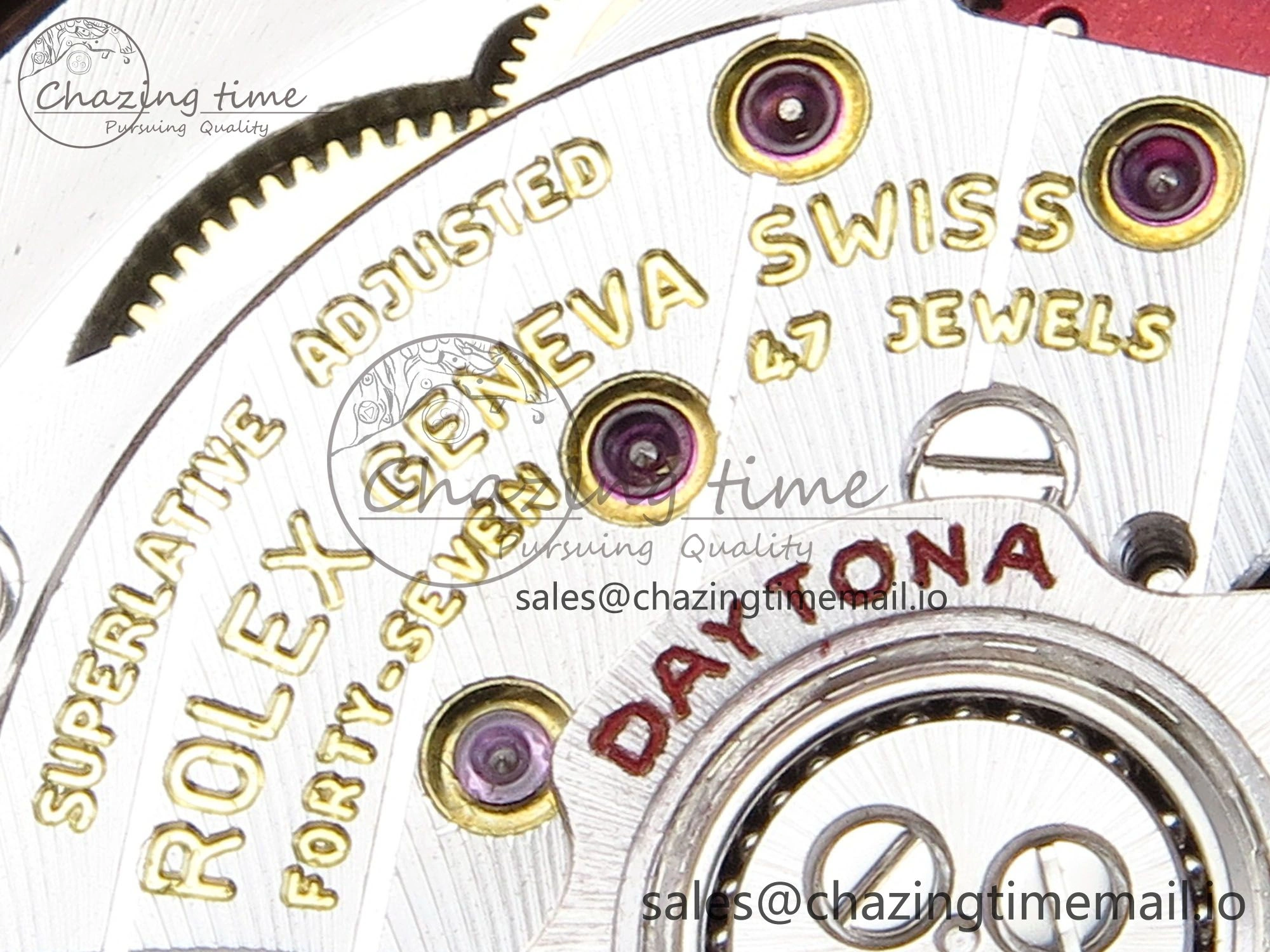 Daytona 126505 APSF 1:1 Best Edition Black RG Dial on RG Braclet SH4131
