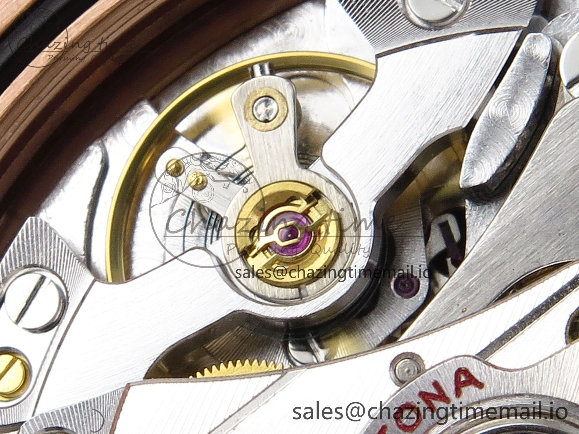 Daytona 126505 APSF 1:1 Best Edition Black RG Dial on RG Braclet SH4131