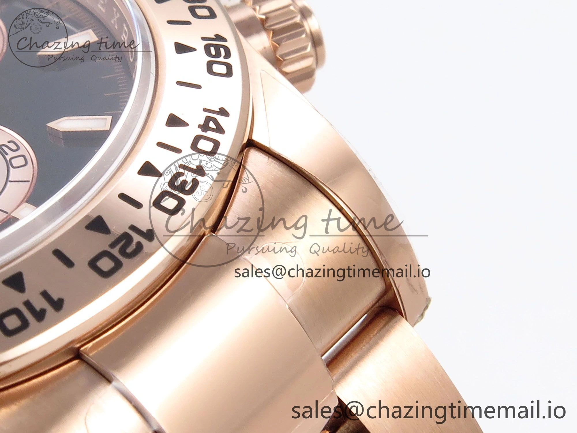 Daytona 126505 APSF 1:1 Best Edition RG Black Dial on RG Bracelet SH4131