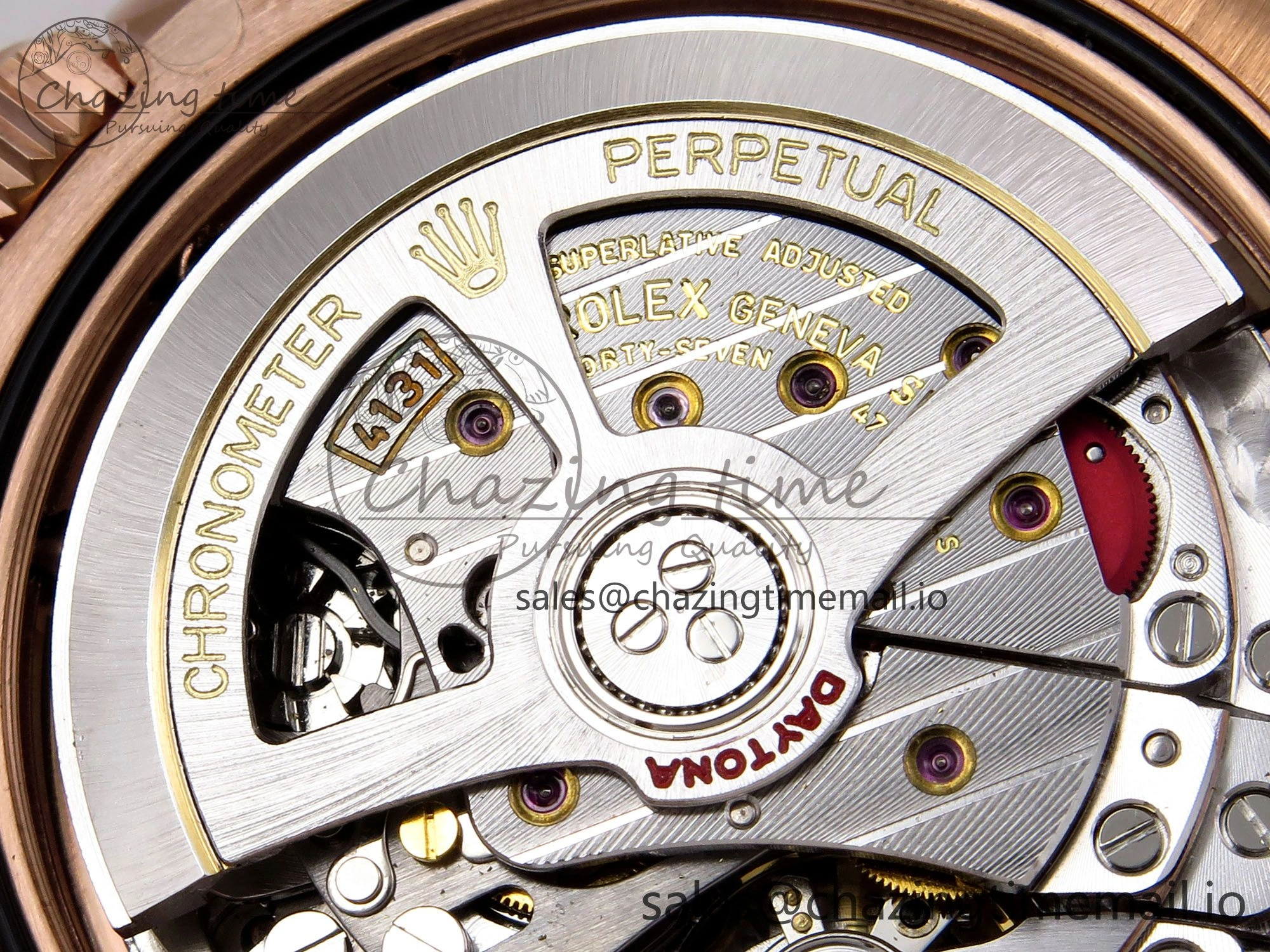 Daytona 126505 APSF 1:1 Best Edition RG Black Dial on RG Bracelet SH4131