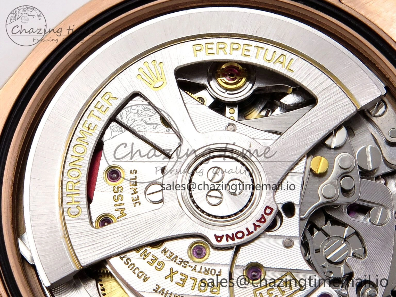Daytona 126505 QF 1:1 Best Edition Black RG Dial on RG Bracelet SH4131 V6 (Gain Weight）