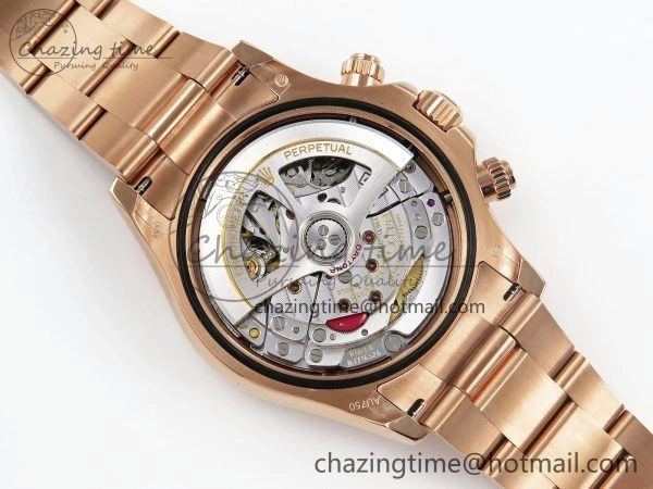 Daytona 126505 QF 1:1 Best Edition Black RG Dial on RG Braclet SH4131 V5