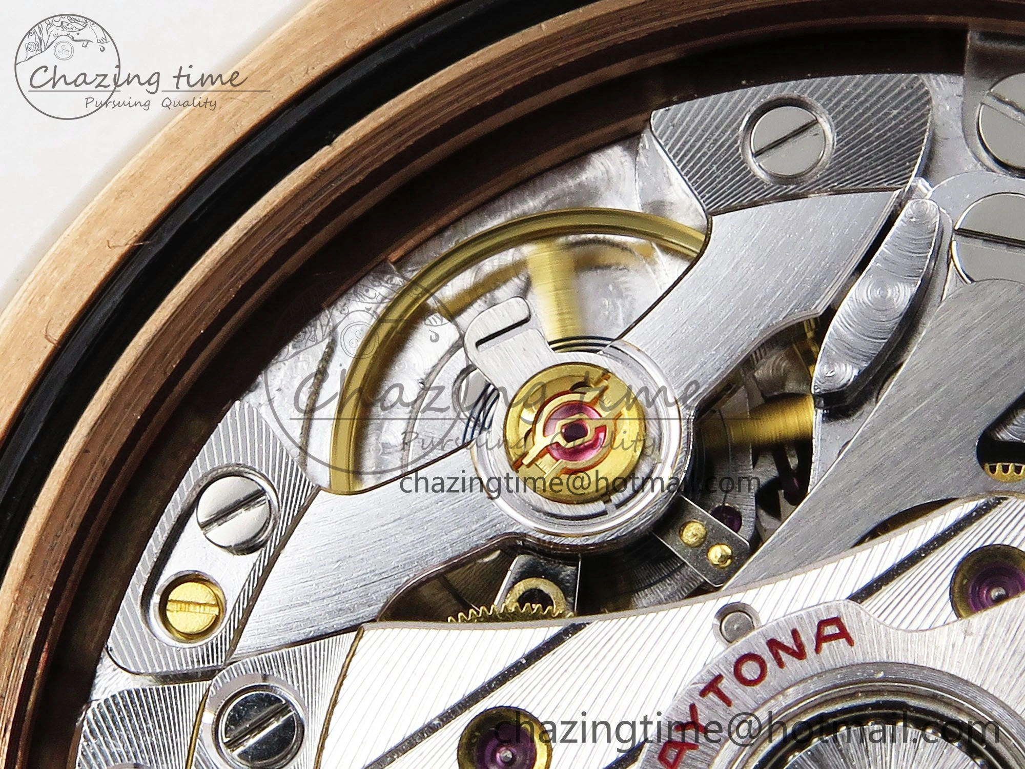Daytona 126505 QF 1:1 Best Edition Black RG Dial on RG Braclet SH4131 V5