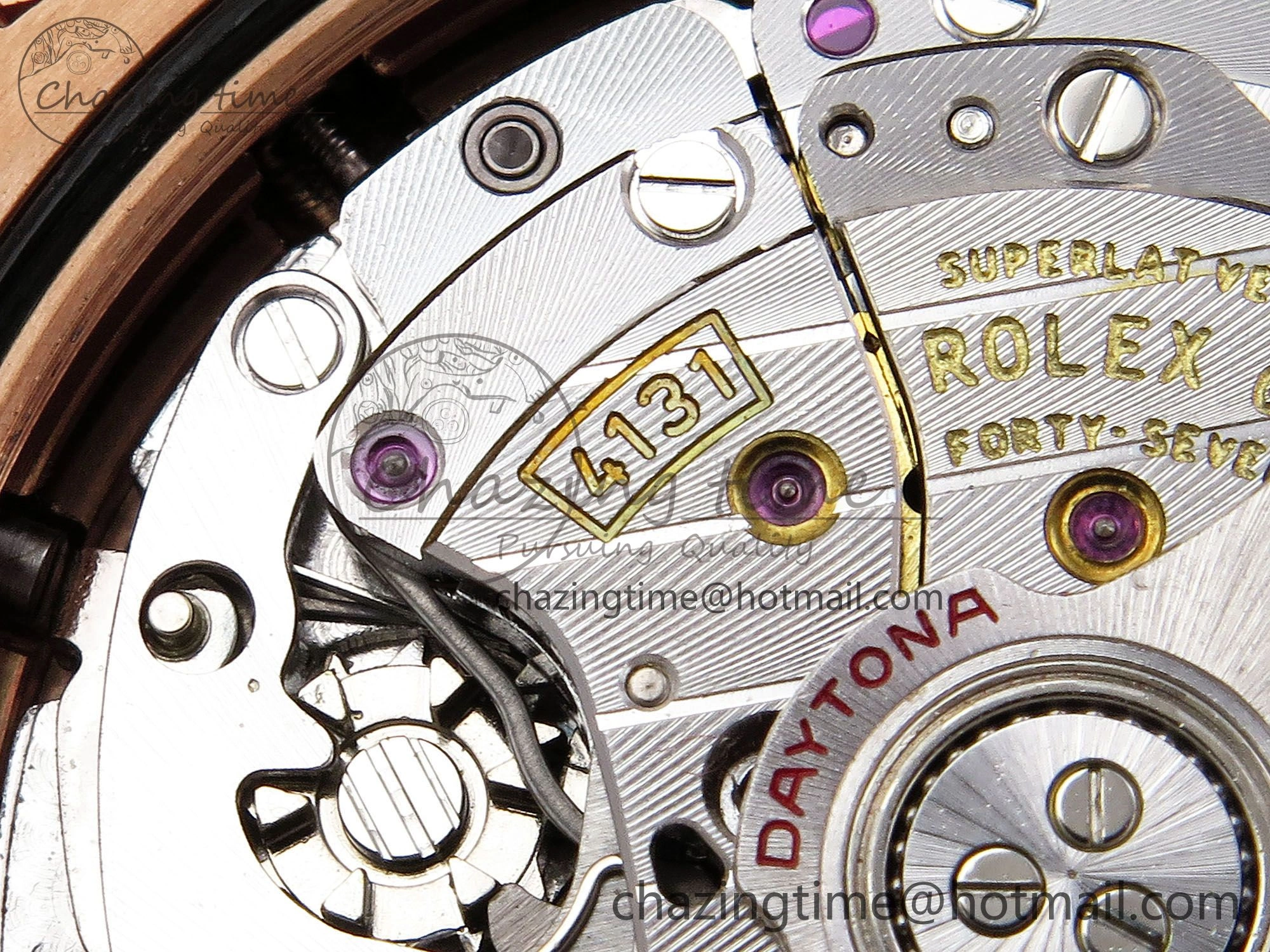 Daytona 126505 QF 1:1 Best Edition Black RG Dial on RG Braclet SH4131 V5