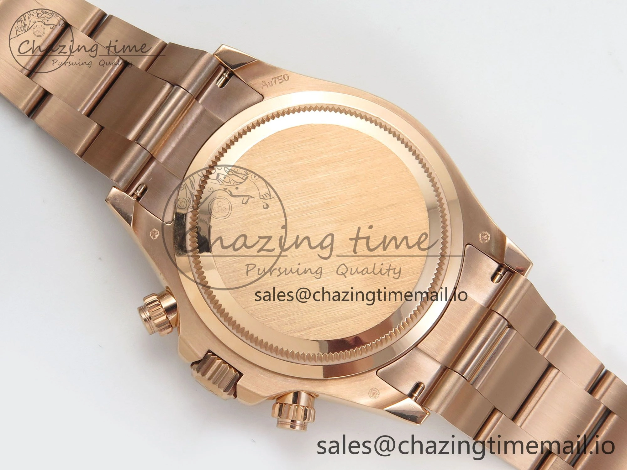 Daytona 126505 QF 1:1 Best Edition Brown Dial Stick Markers On RG Bracelet SH4131 V6（Gain Weight）
