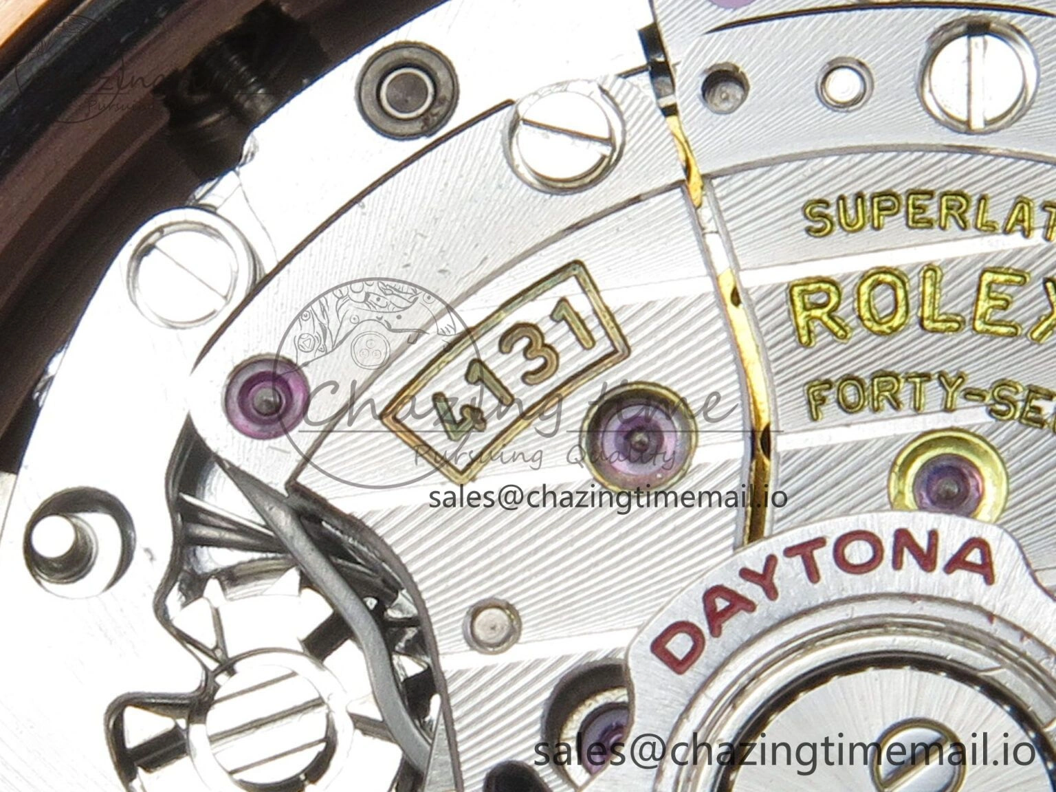 Daytona 126505 QF 1:1 Best Edition Brown Dial Stick Markers On RG Bracelet SH4131 V6（Gain Weight）