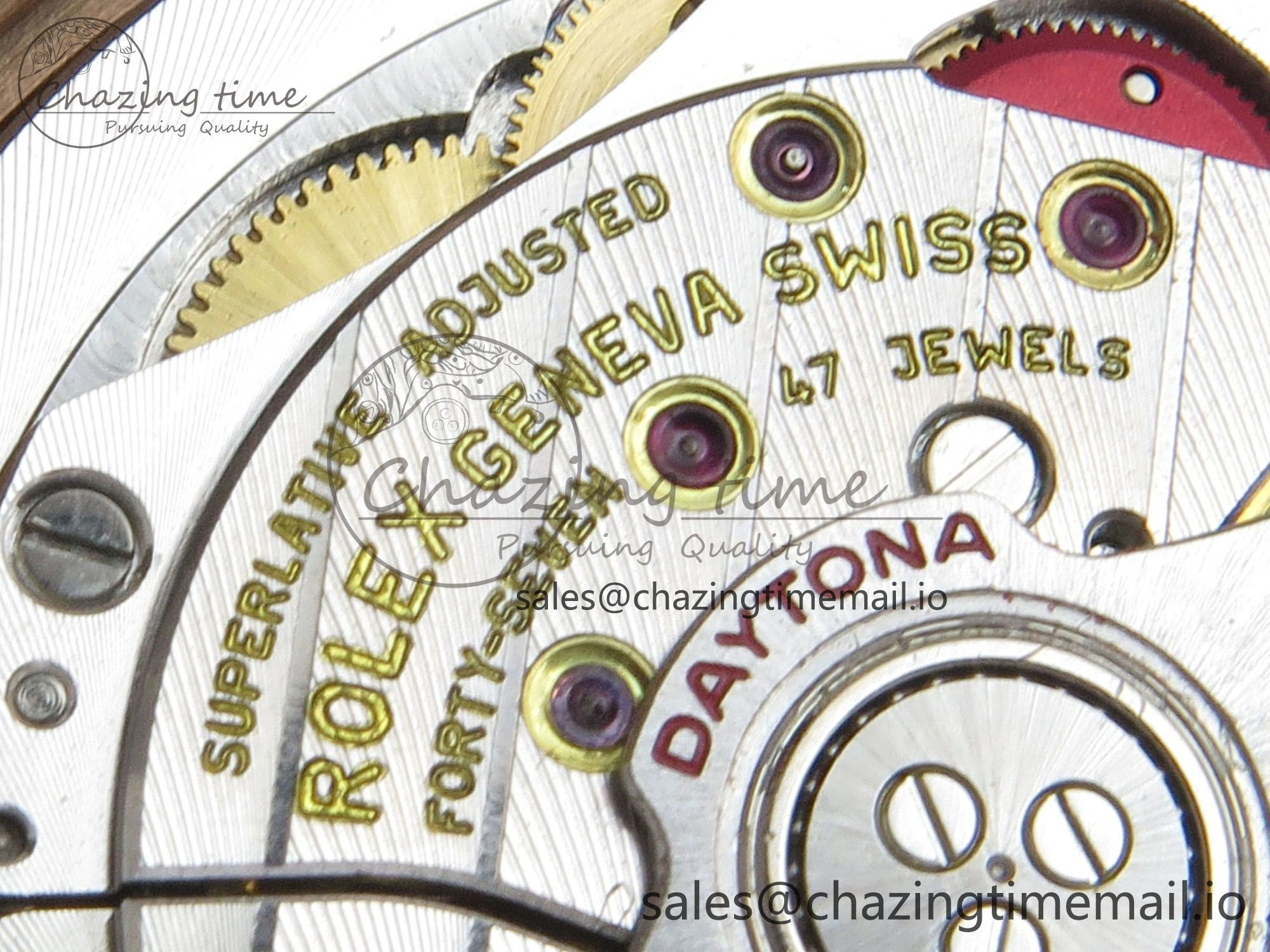 Daytona 126505 QF 1:1 Best Edition Brown Dial Stick Markers On RG Bracelet SH4131 V6（Gain Weight）