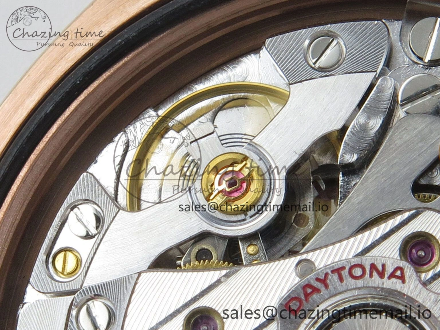 Daytona 126505 QF 1:1 Best Edition Brown Dial Stick Markers On RG Bracelet SH4131 V6（Gain Weight）