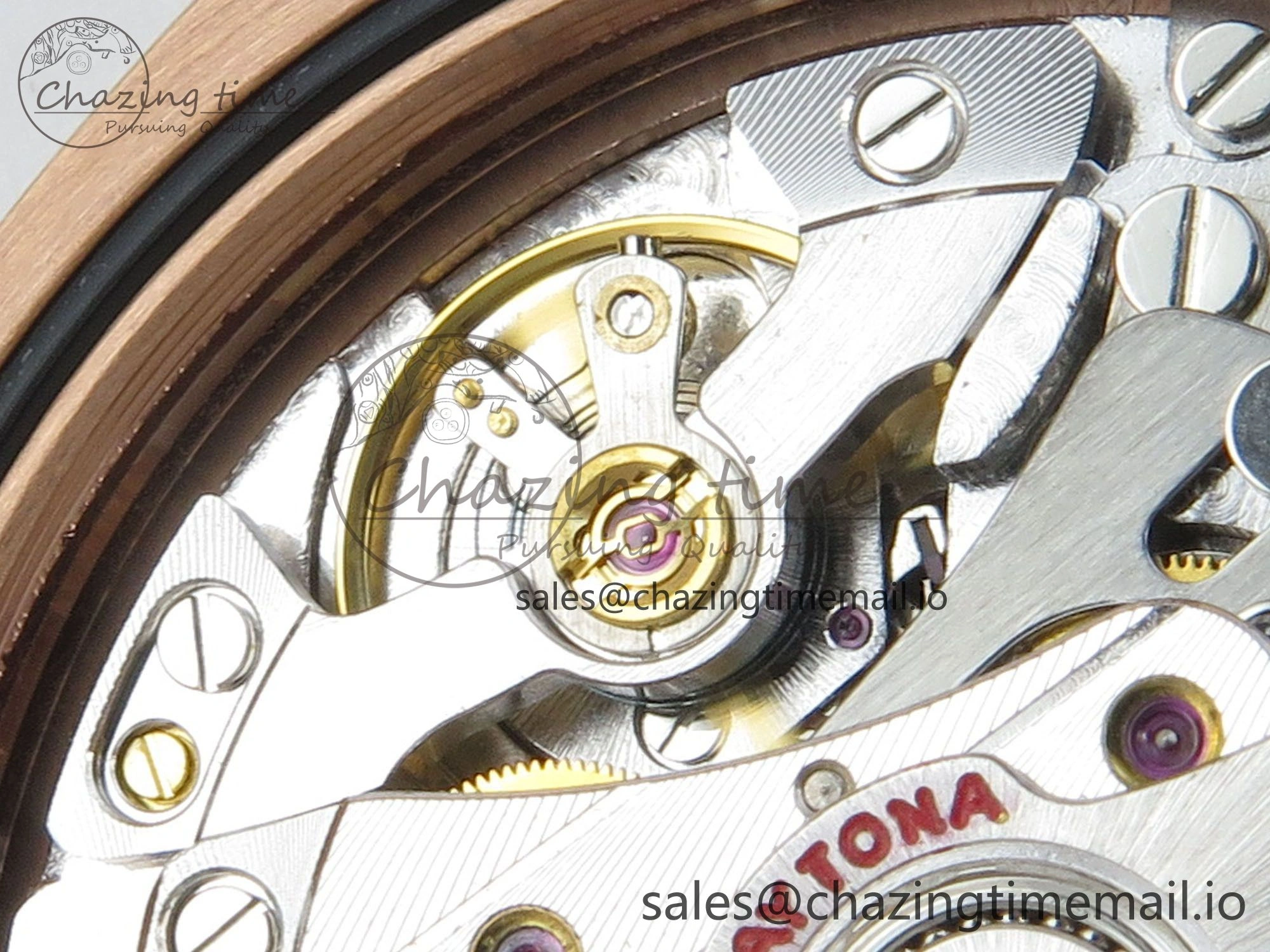 Daytona 126505 RG APSF 1:1 Best Edition RG Black Dial Stick Markers On 904L RG Bracelet SH4131