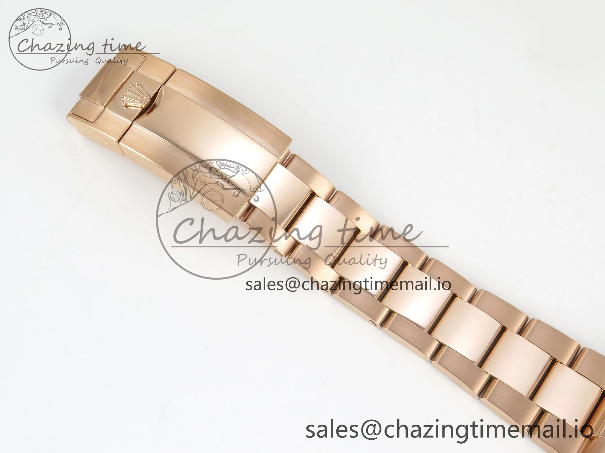 Daytona 126505 RG Clean 1:1 Best Edition RG Champagne Stick Dial on RG Bracelet Super Clone DD4131