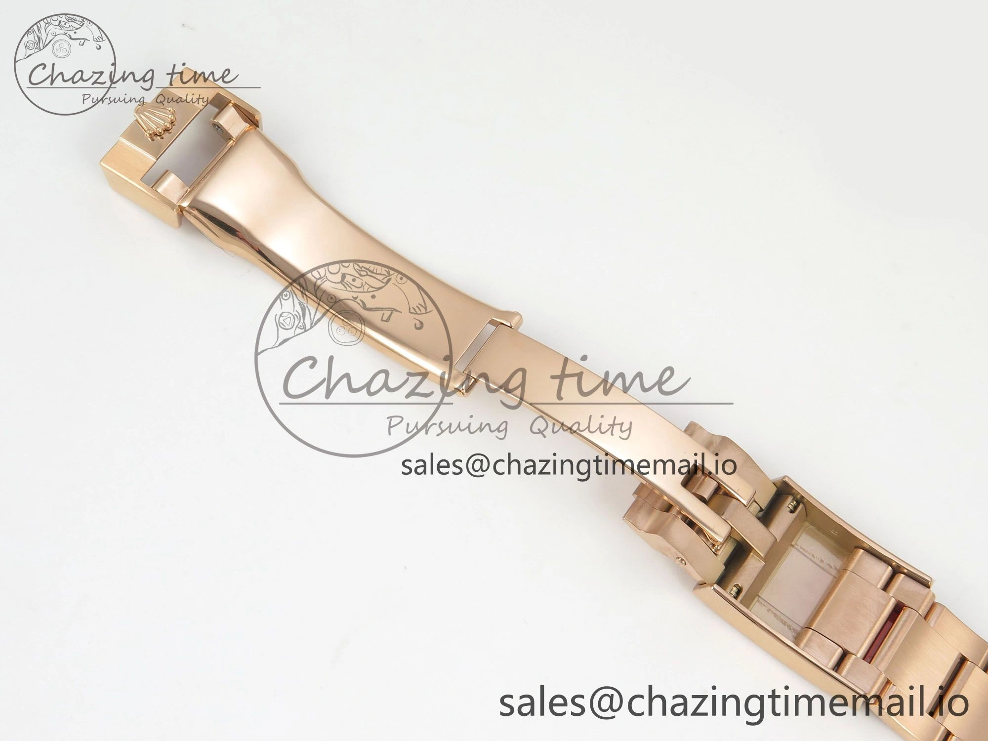 Daytona 126505 RG Clean 1:1 Best Edition RG Champagne Stick Dial on RG Bracelet Super Clone DD4131