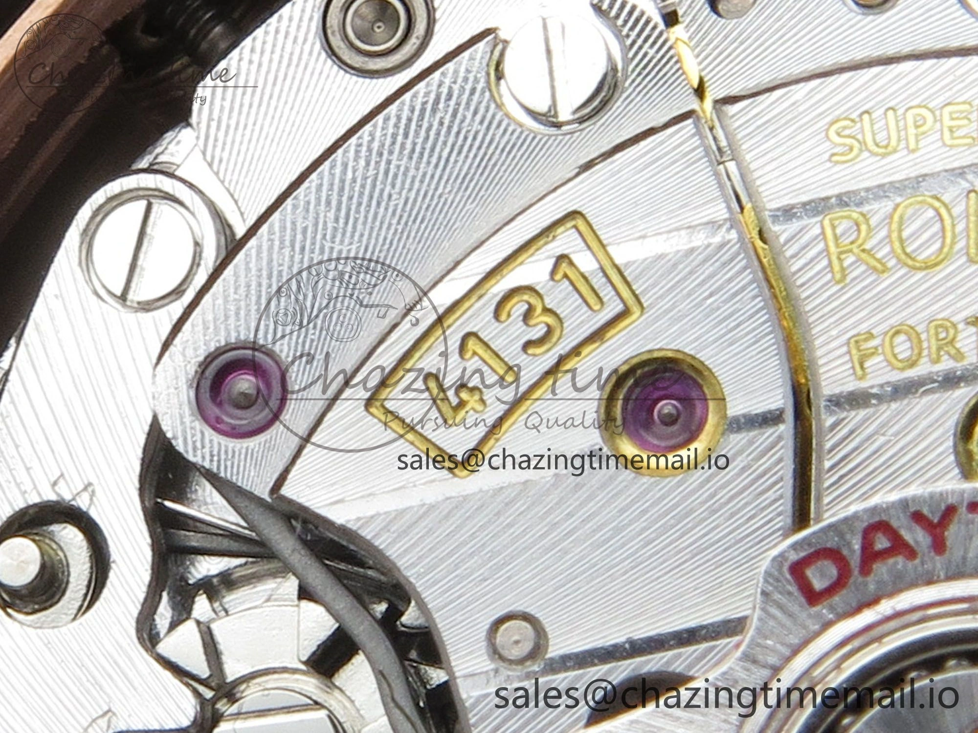 Daytona 126505 RG QF 1:1 Best Edition RG Dial Crystal Markers On RG Bracelet SH4131 V6 (Gain Weight)