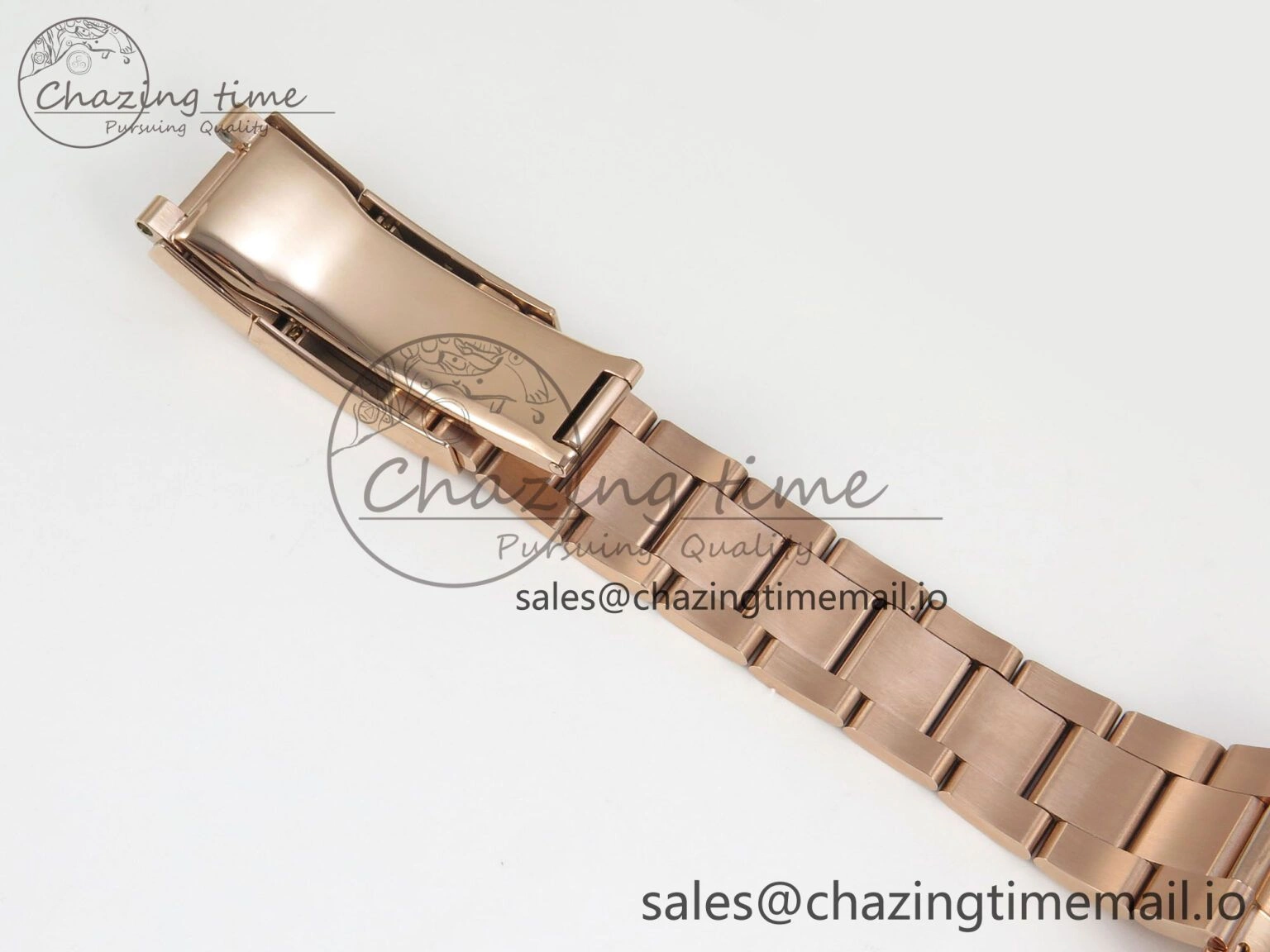 Daytona 126505 RG QF 1:1 Best Edition RG Dial Crystal Markers On RG Bracelet SH4131 V6 (Gain Weight)