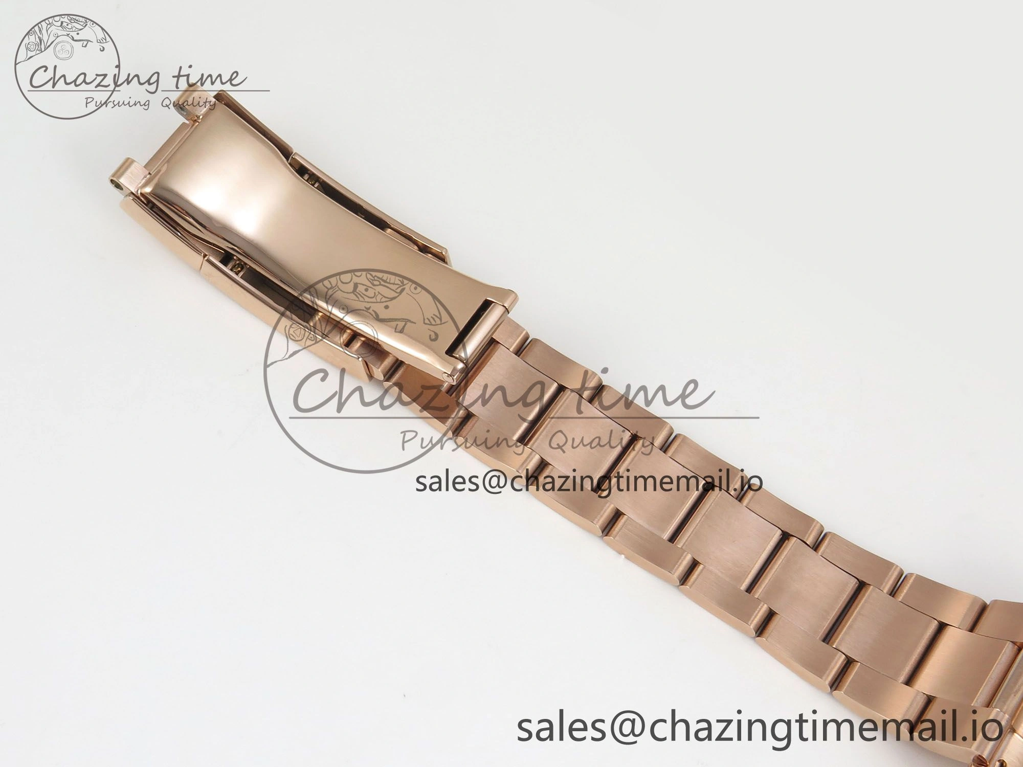Daytona 126505 RG QF 1:1 Best Edition RG Dial Crystal Markers On RG Bracelet SH4131 V6 (Gain Weight)