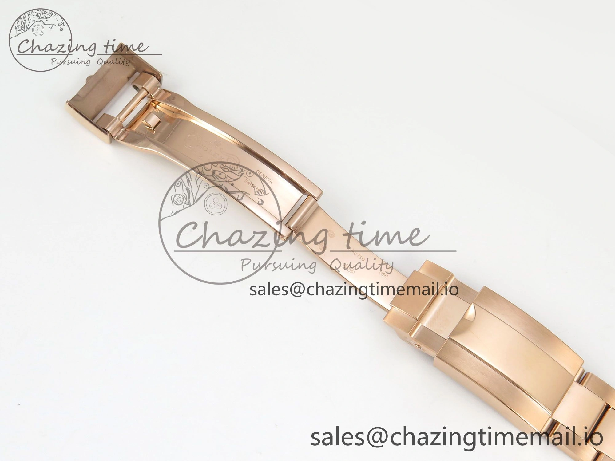 Daytona 126505 RG QF 1:1 Best Edition RG Dial Crystal Markers On RG Bracelet SH4131 V6 (Gain Weight)