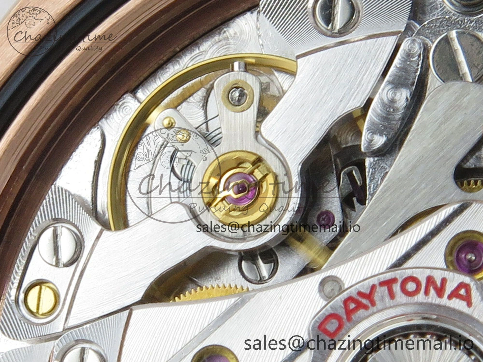 Daytona 126505 THBF 1:1 Best Edition Black RG Dial on RG Bracelet SH4131