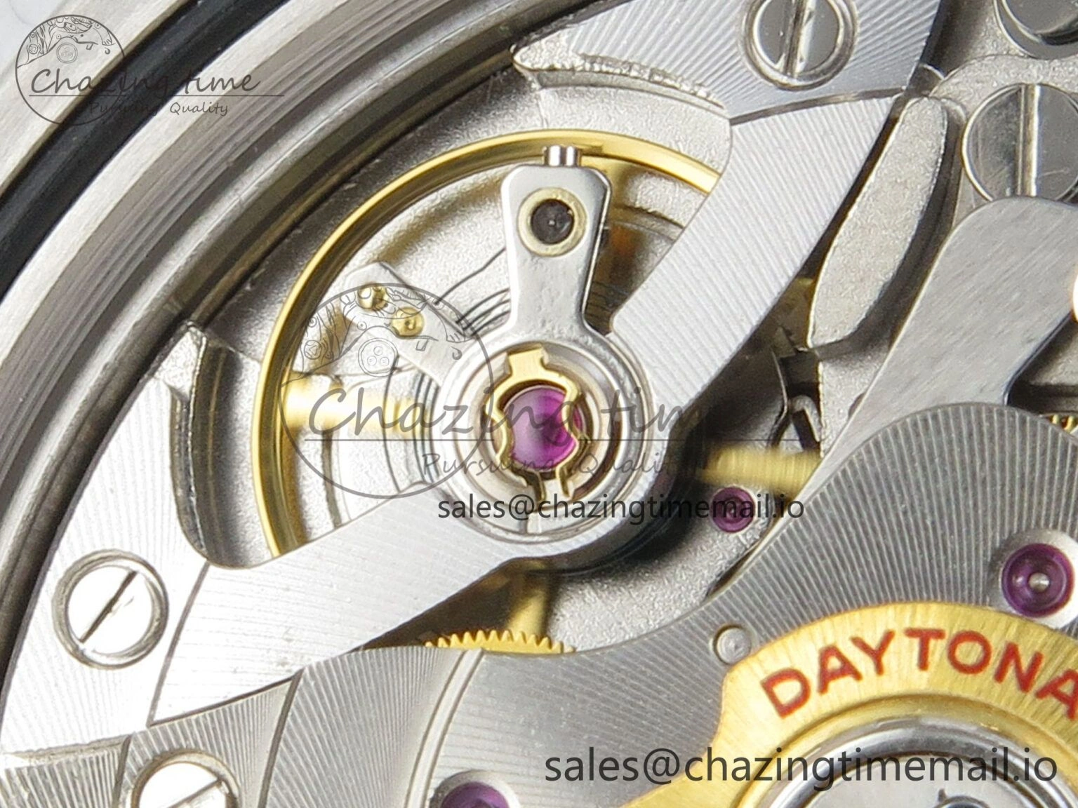Daytona 126506 904L SS Clean 1:1 Best Edition Ice Blue Dial Diamonds Markers on 904L SS Bracelet Super Clone DD4131
