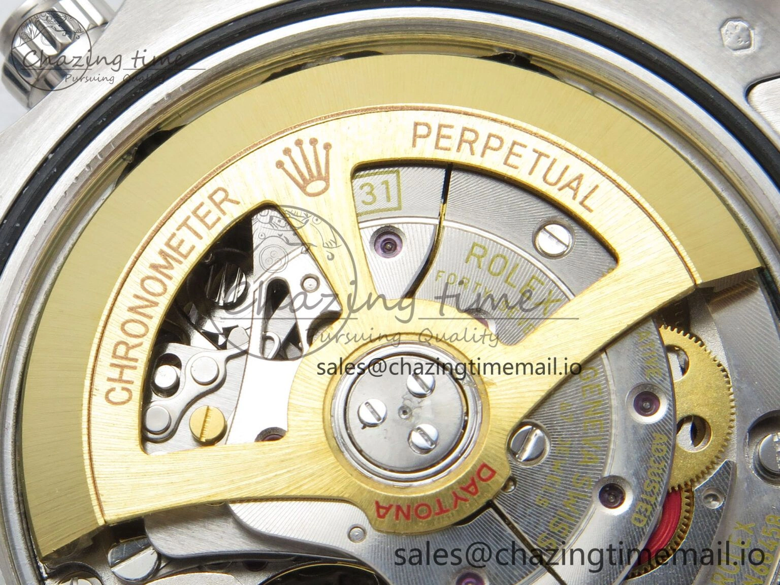 Daytona 126506 904L SS Clean 1:1 Best Edition Ice Blue Dial Sticks Markers on 904L SS Bracelet Super Clone DD4131