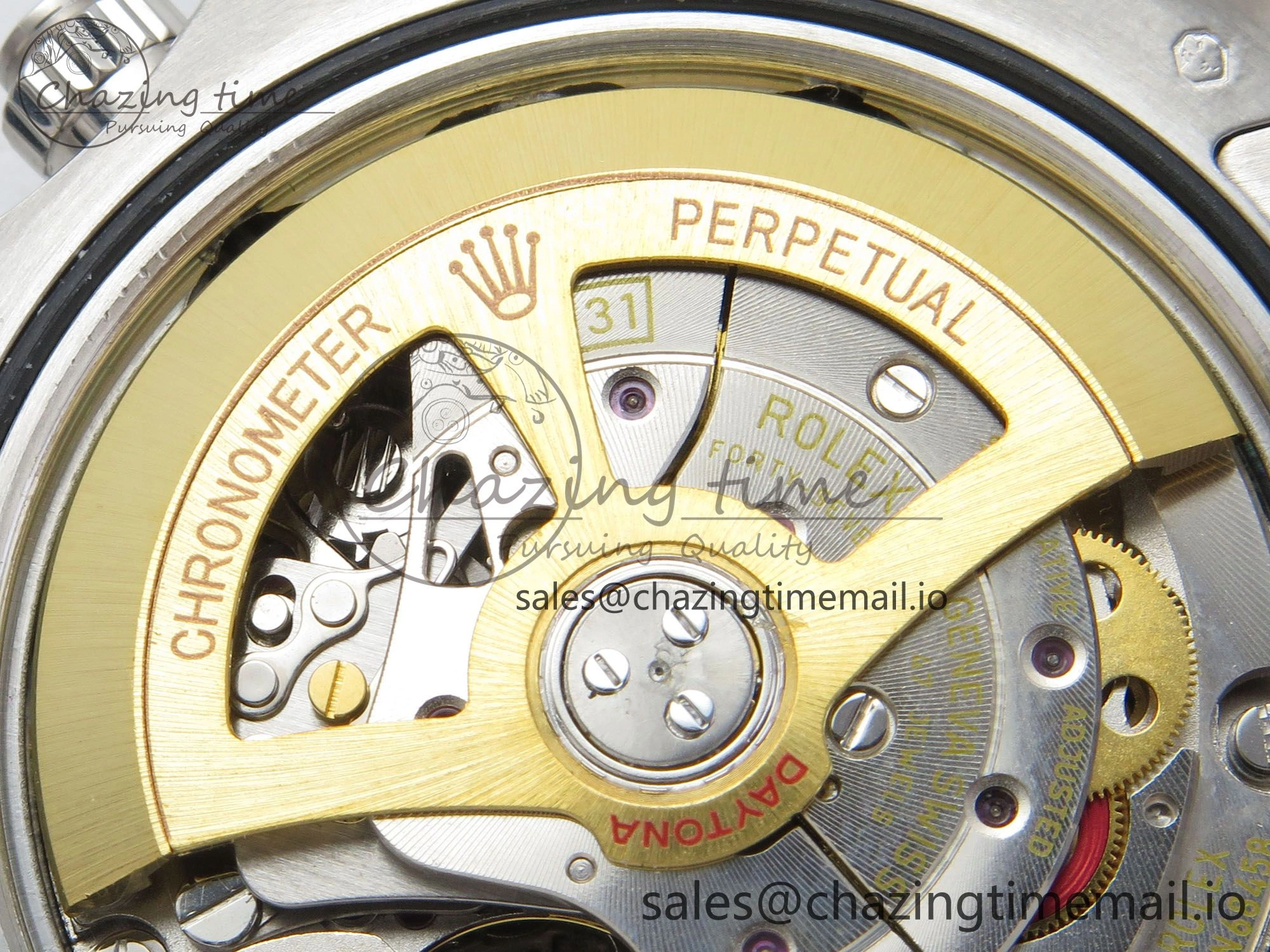 Daytona 126506 904L SS Clean 1:1 Best Edition Ice Blue Dial Sticks Markers on 904L SS Bracelet Super Clone DD4131